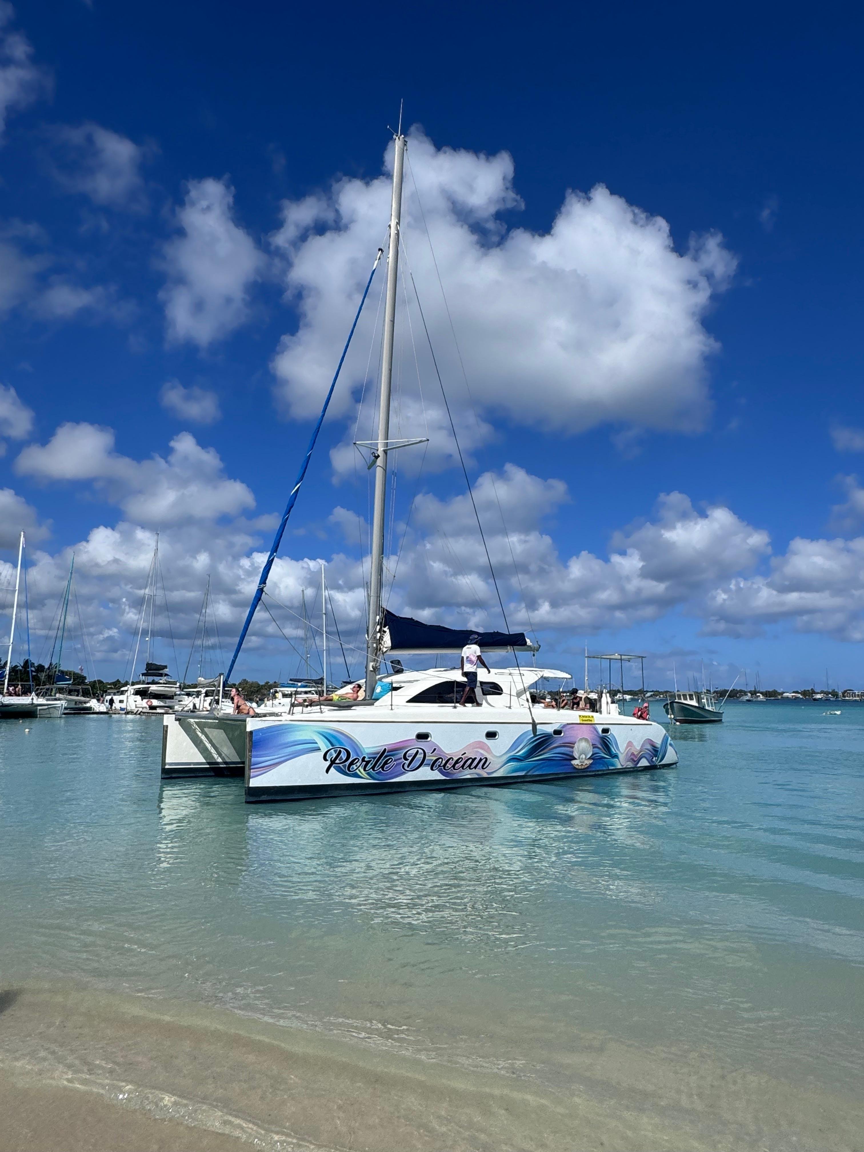Grand Baie Catamaran Day Trip to Mauritius's Northern Islands