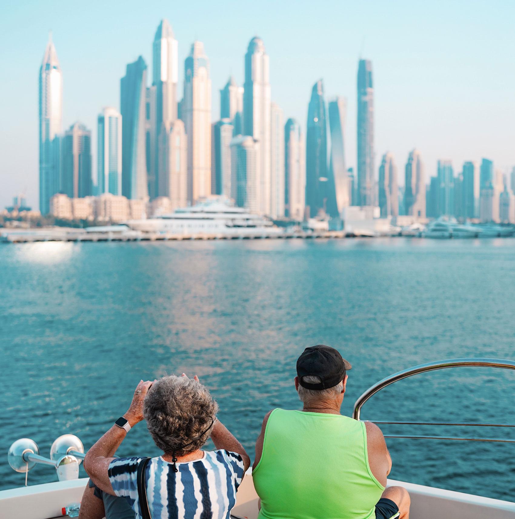 Dubai Marina Yacht Cruise with Drinks & Skyline Views