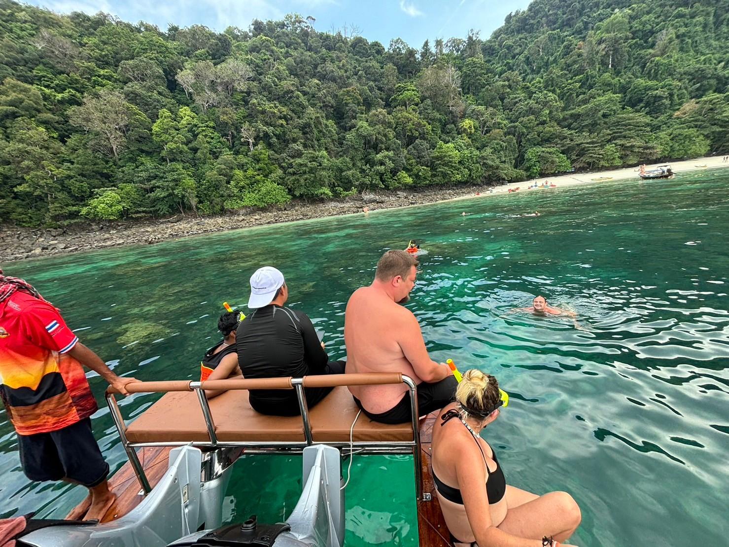 Phi Phi Islands Sunset, BBQ & Bioluminescent Plankton Day Tour from Krabi