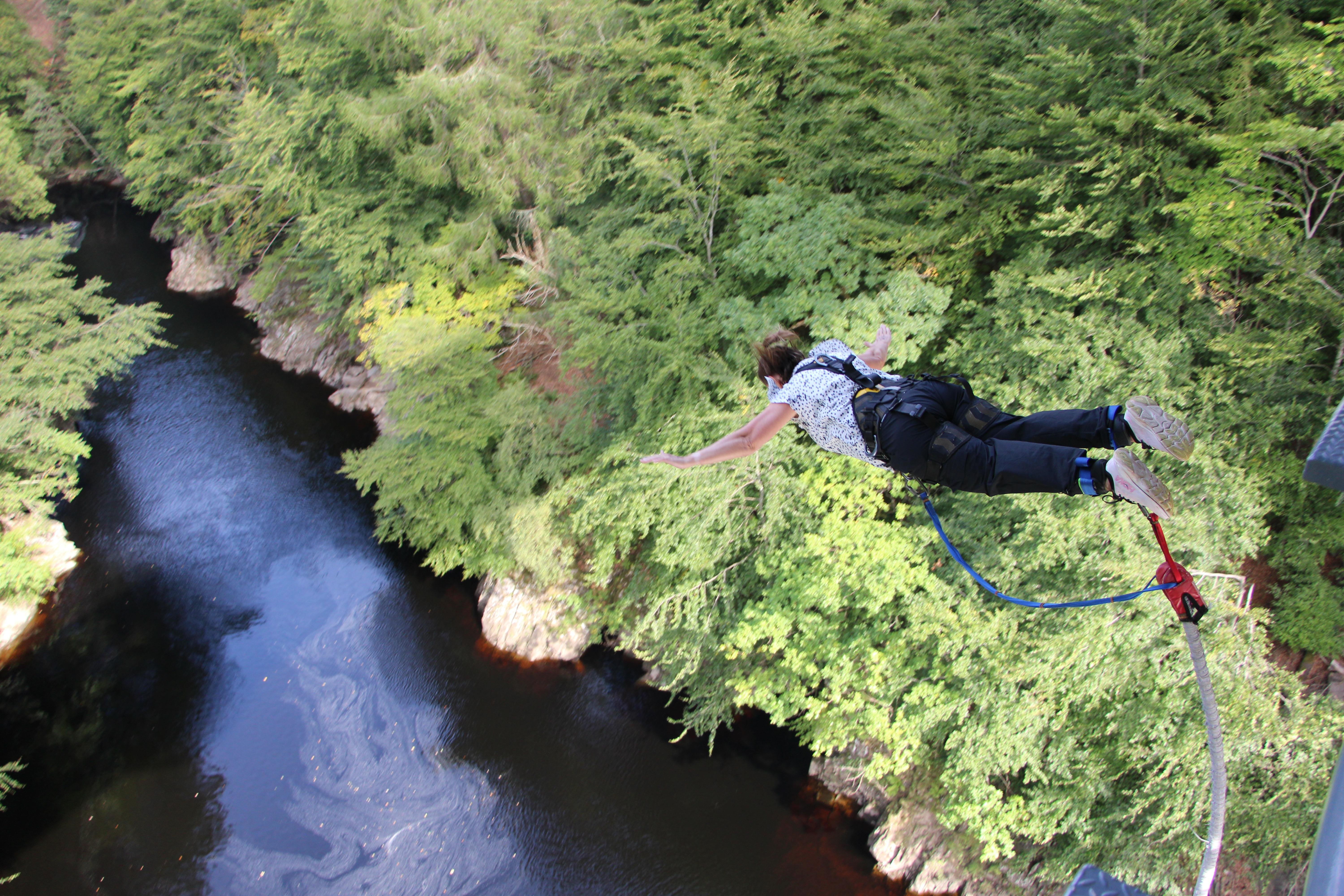 Highland Fling Bungee Jump at Killiecrankie