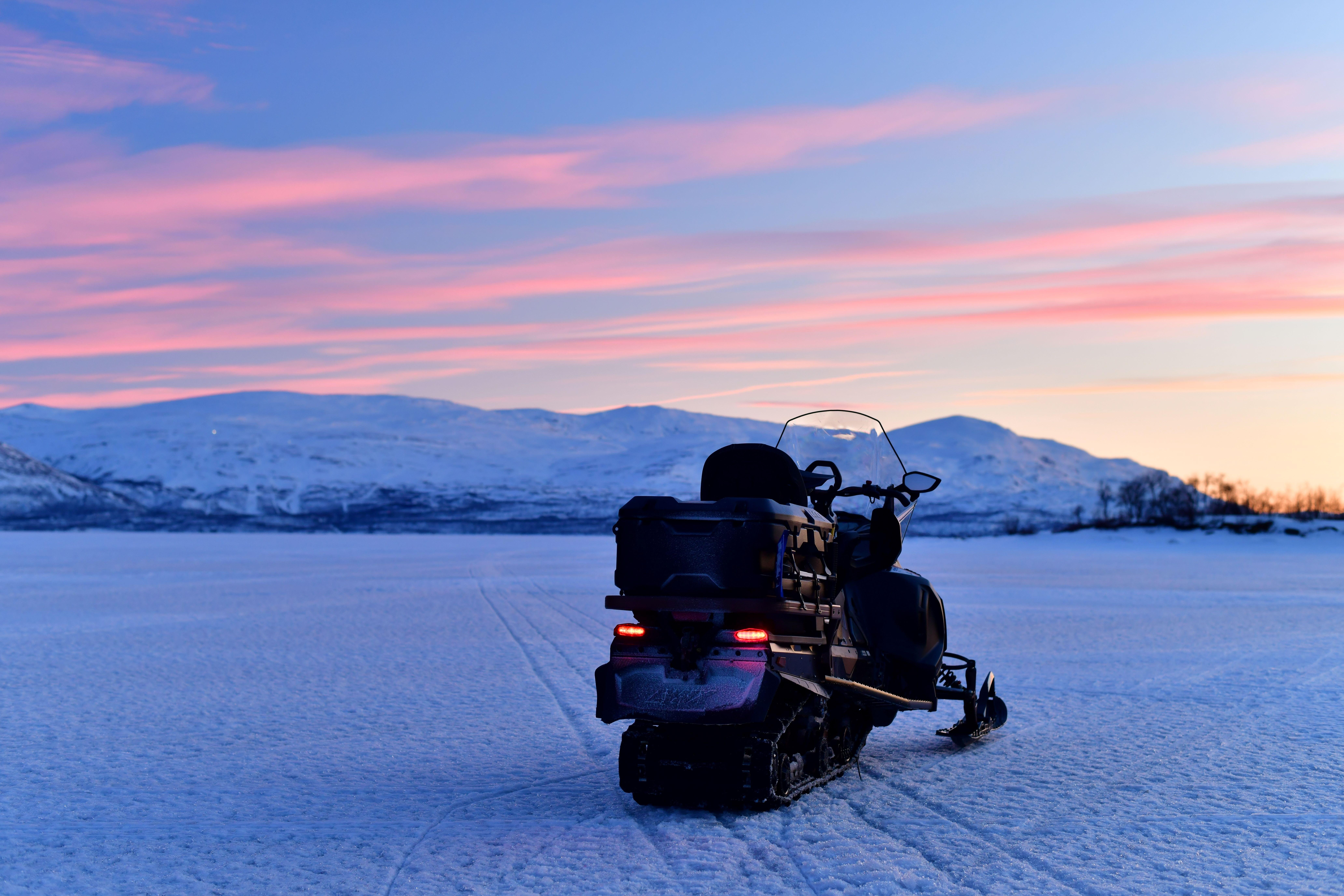 Abisko Valley Snowmobile Adventure