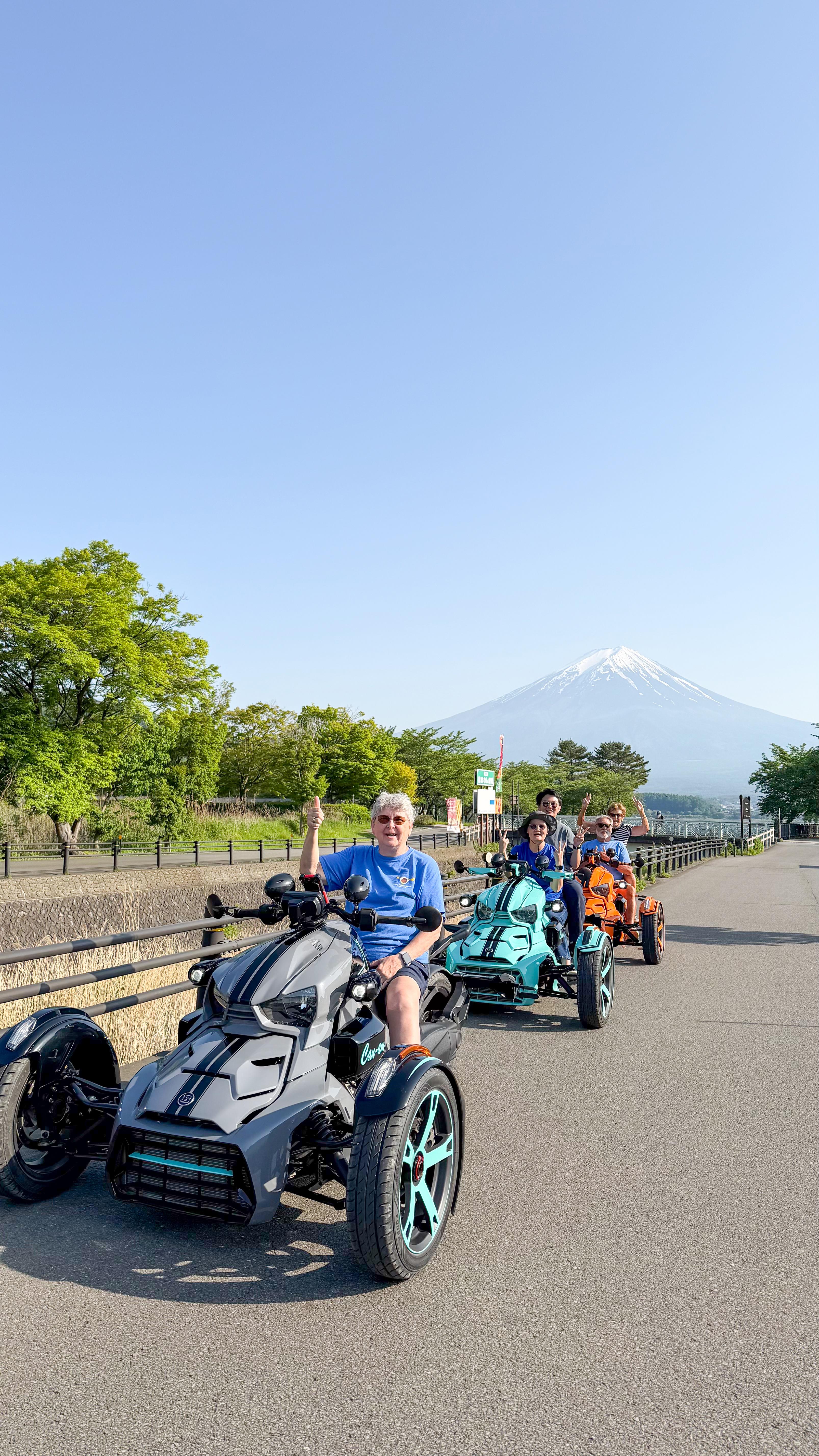 Mt. Fuji Guided Can-Am Trike Experience