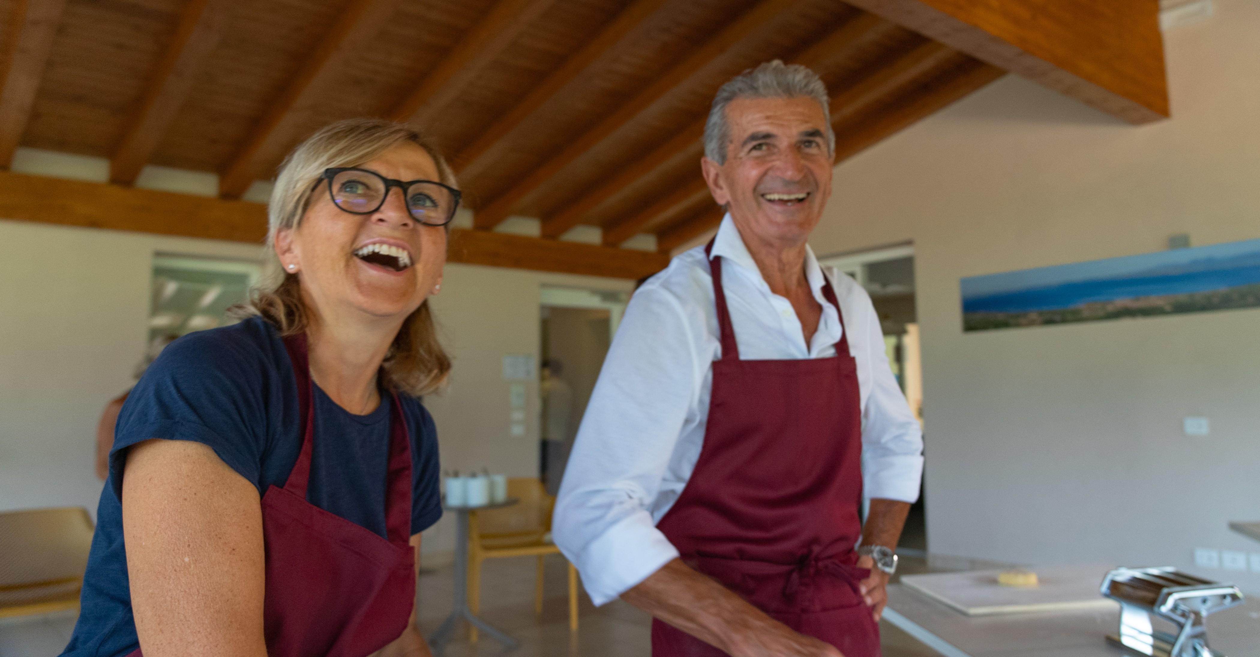 Hands-On Pasta Workshop at Lake Garda Agritourism