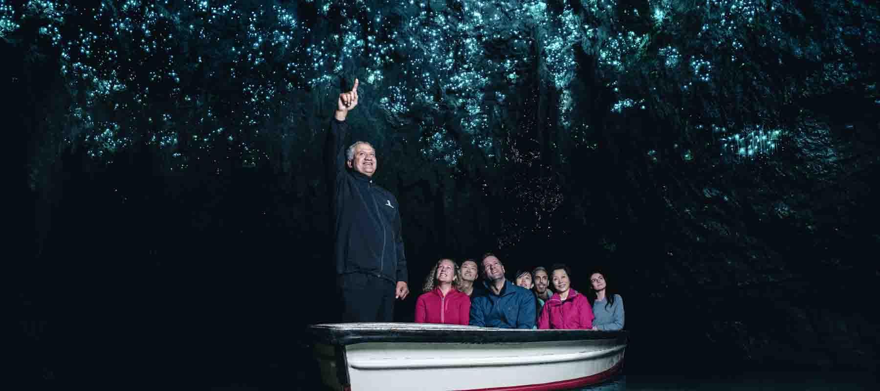 Rotorua: One-Way Trip to Auckland via Hobbiton & Waitomo