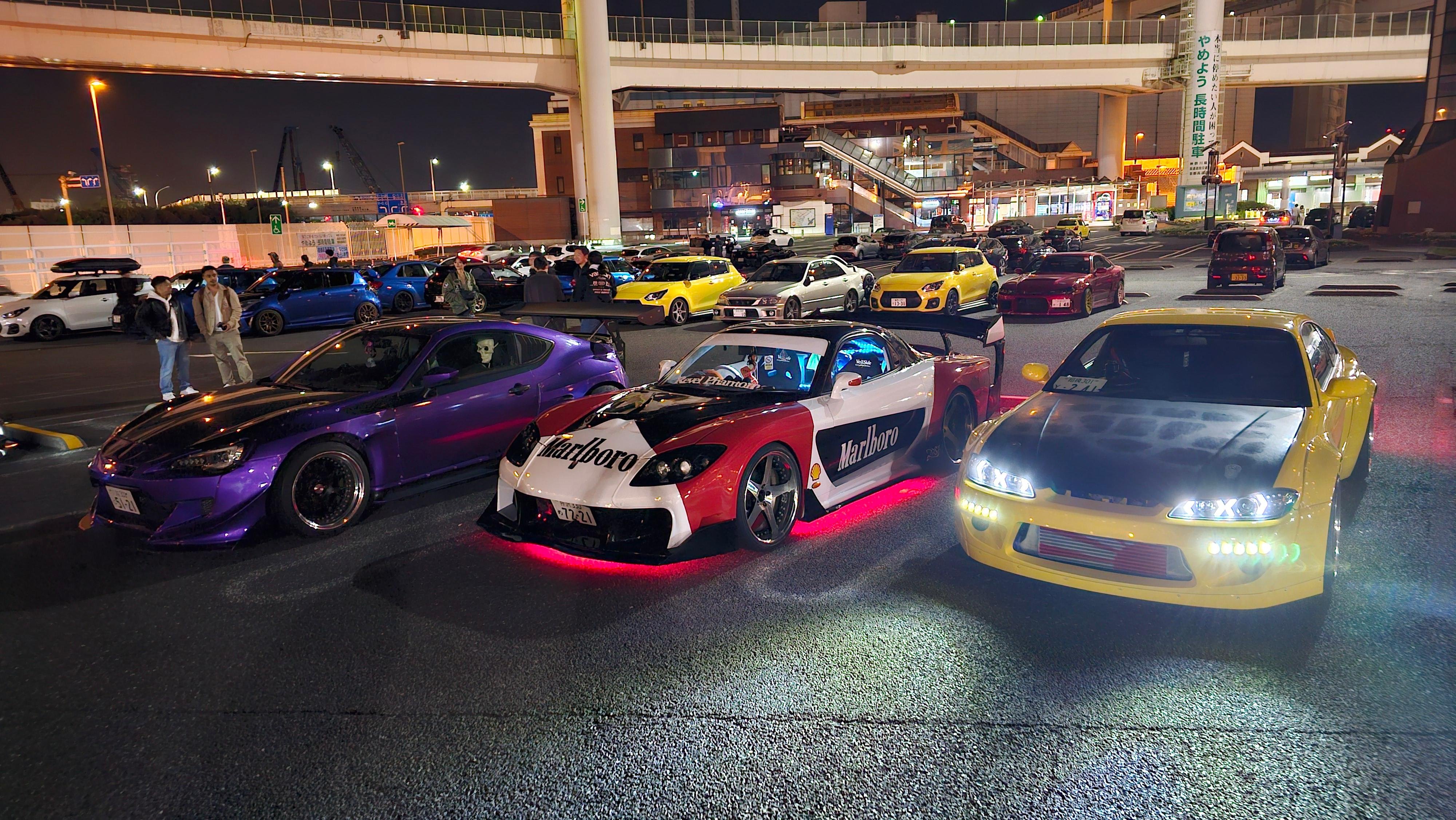 Tokyo: Visit Every Car Meet in Tokyo in a Widebody R35 GTR!