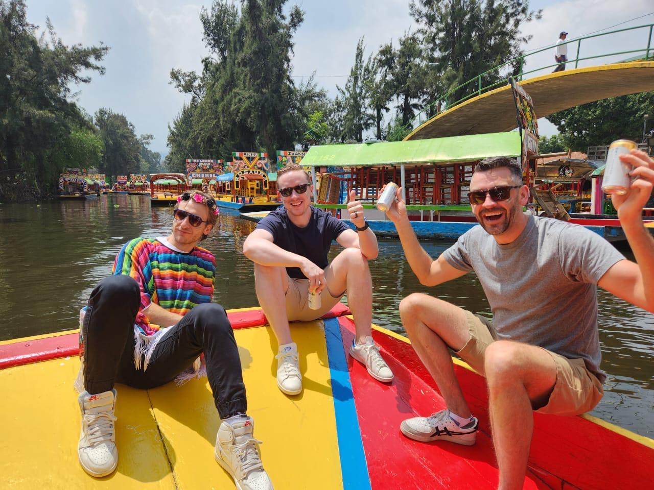 Xochimilco Canal Cruise with Open Bar & Fresh Guacamole