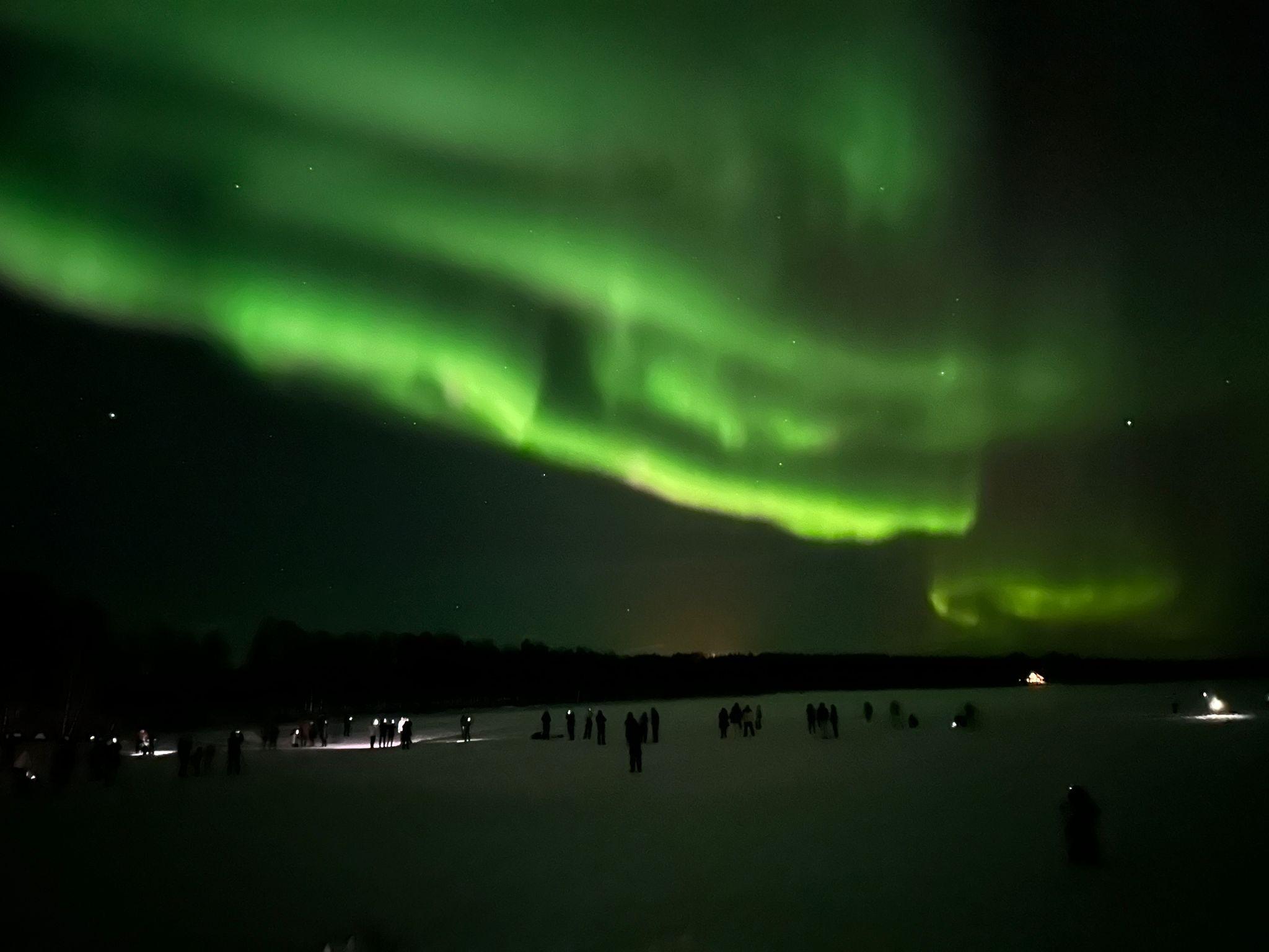 Rovaniemi Northern Lights Hunt with Lakeside BBQ