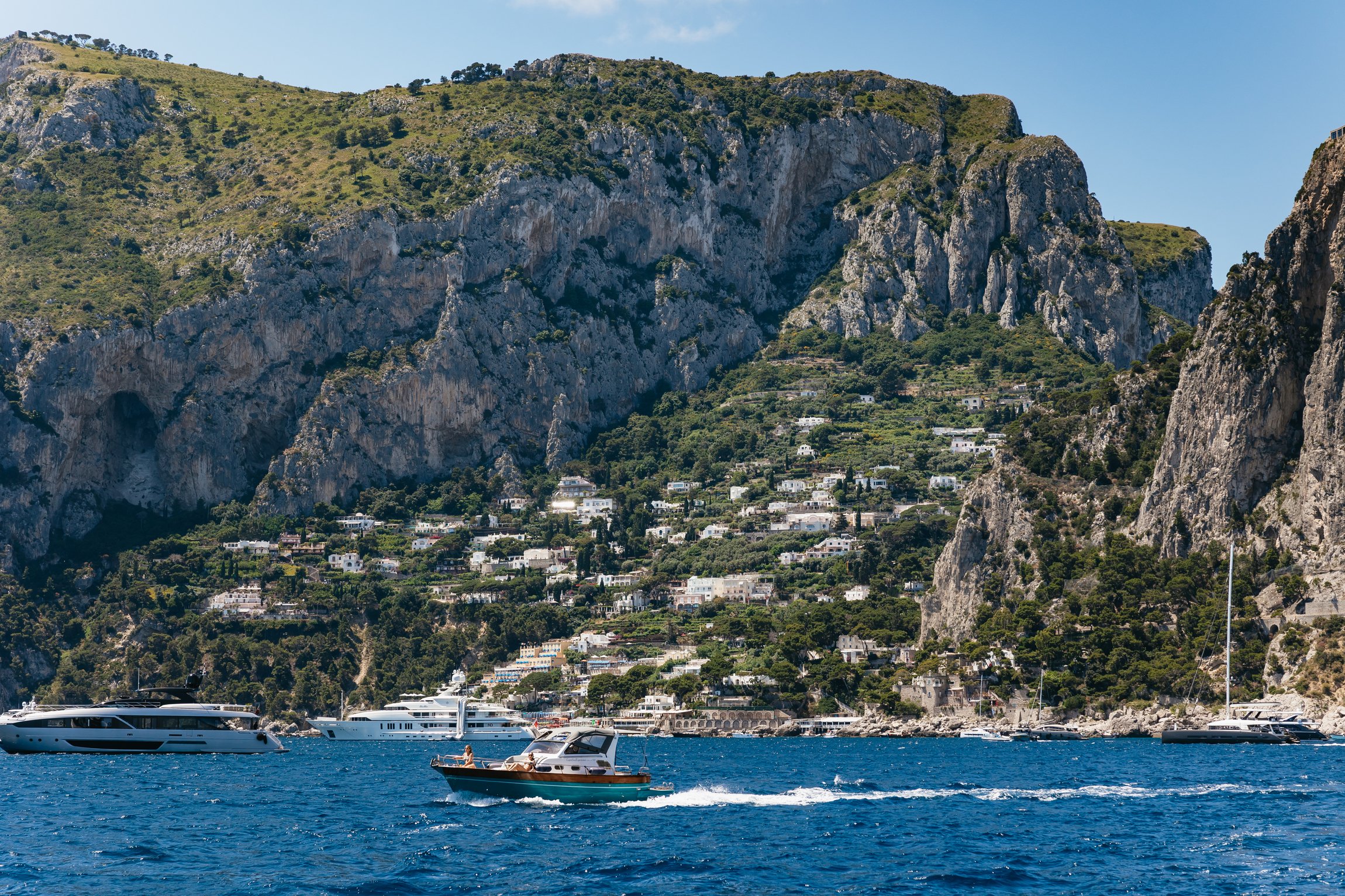 Capri Boat Tour from Sorrento with Optional Blue Grotto