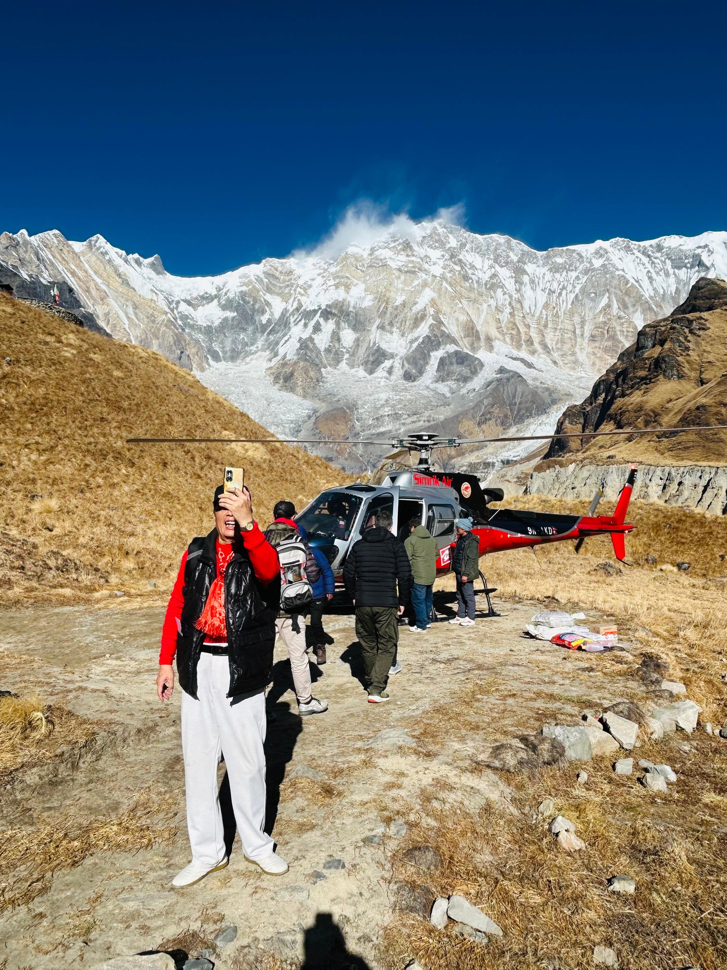 Annapurna Base Camp Helicopter Tour from Pokhara