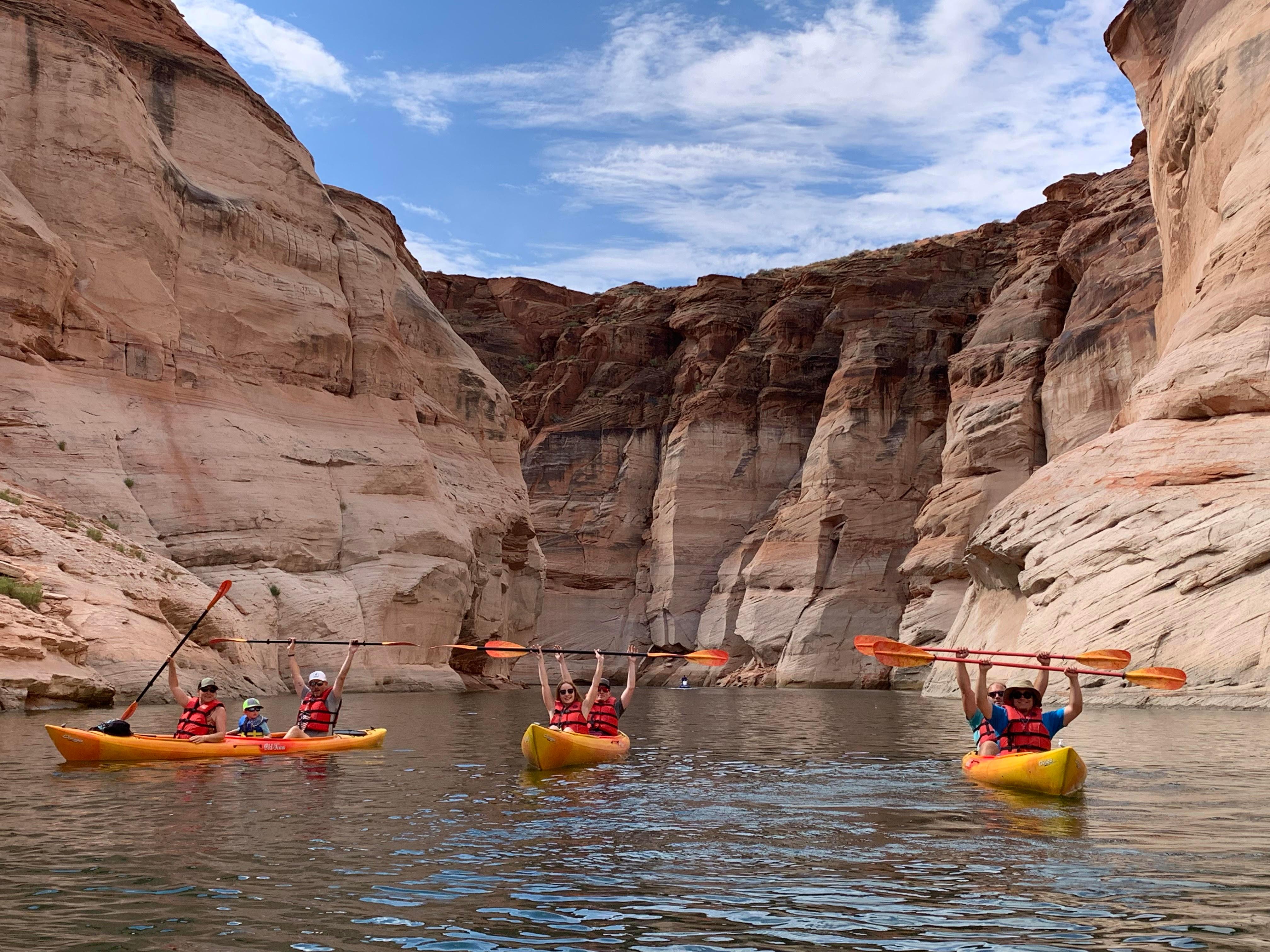 Antelope Canyon kayak tour on Lake Powell — image 7