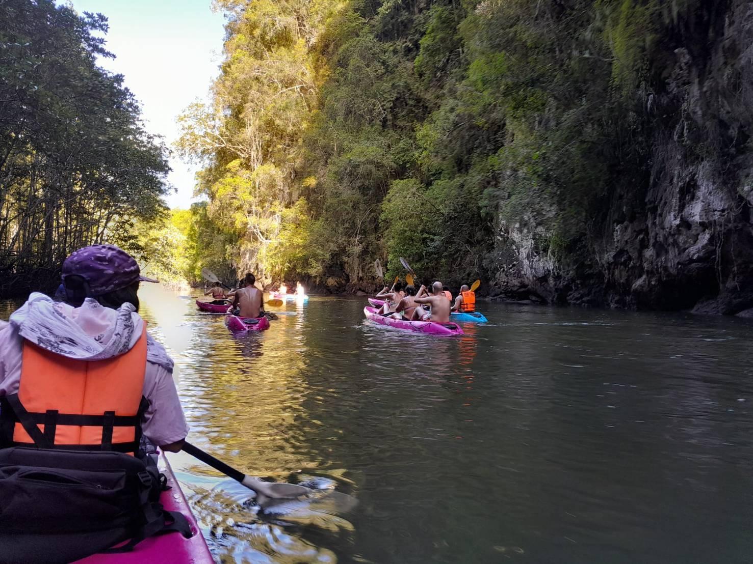 Krabi Ao Thalane Half-Day Mangrove Kayak Tour