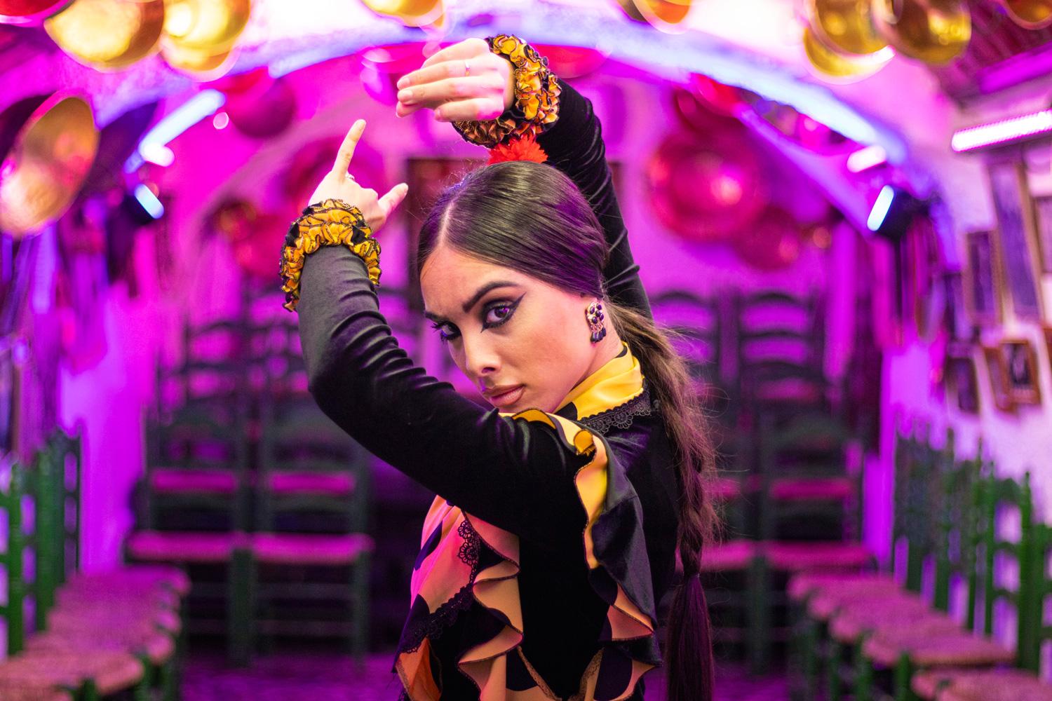 Flamenco Performance at Cueva de la Rocío
