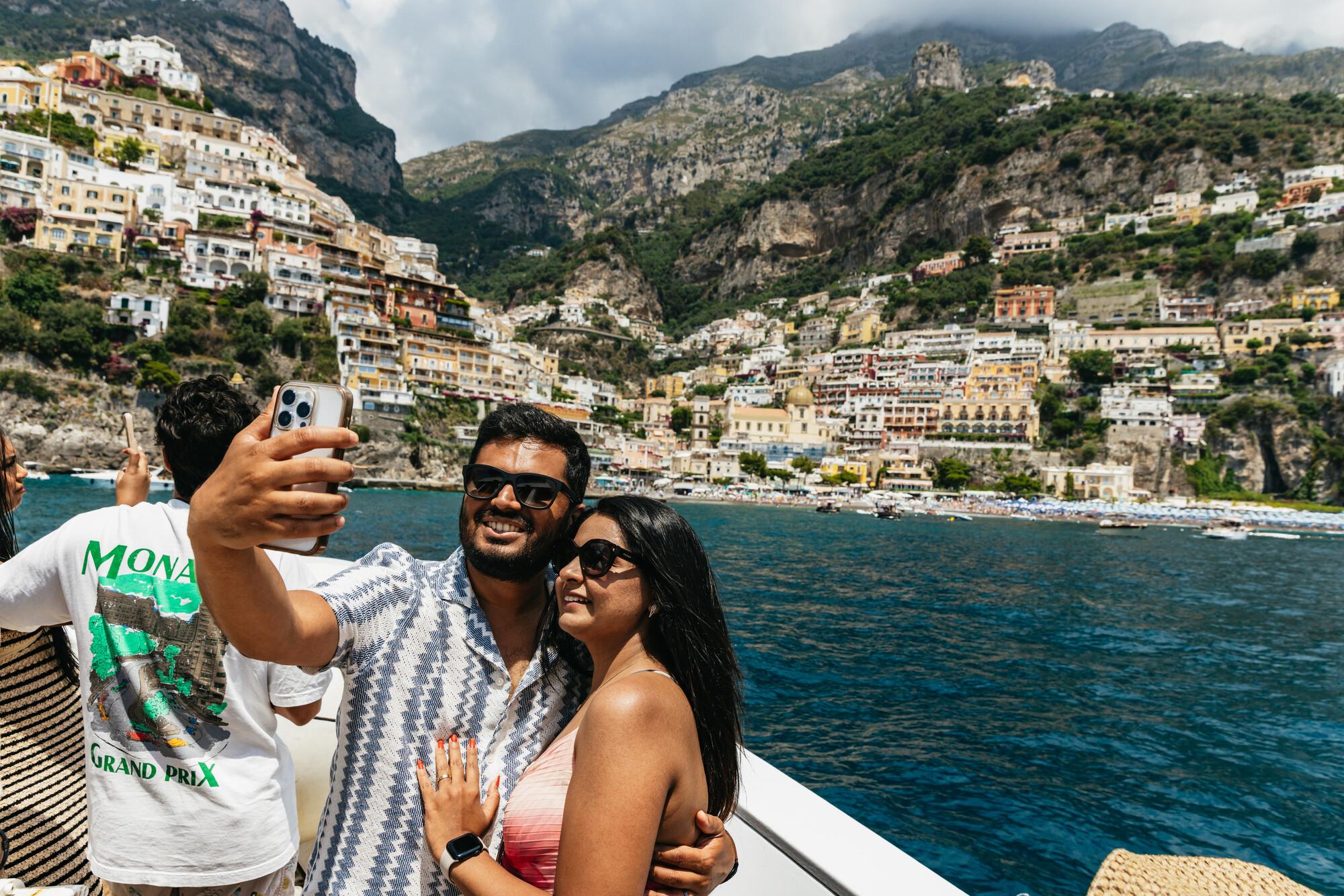 Rome to Amalfi Coast & Positano Day Trip with Optional Boat Cruise