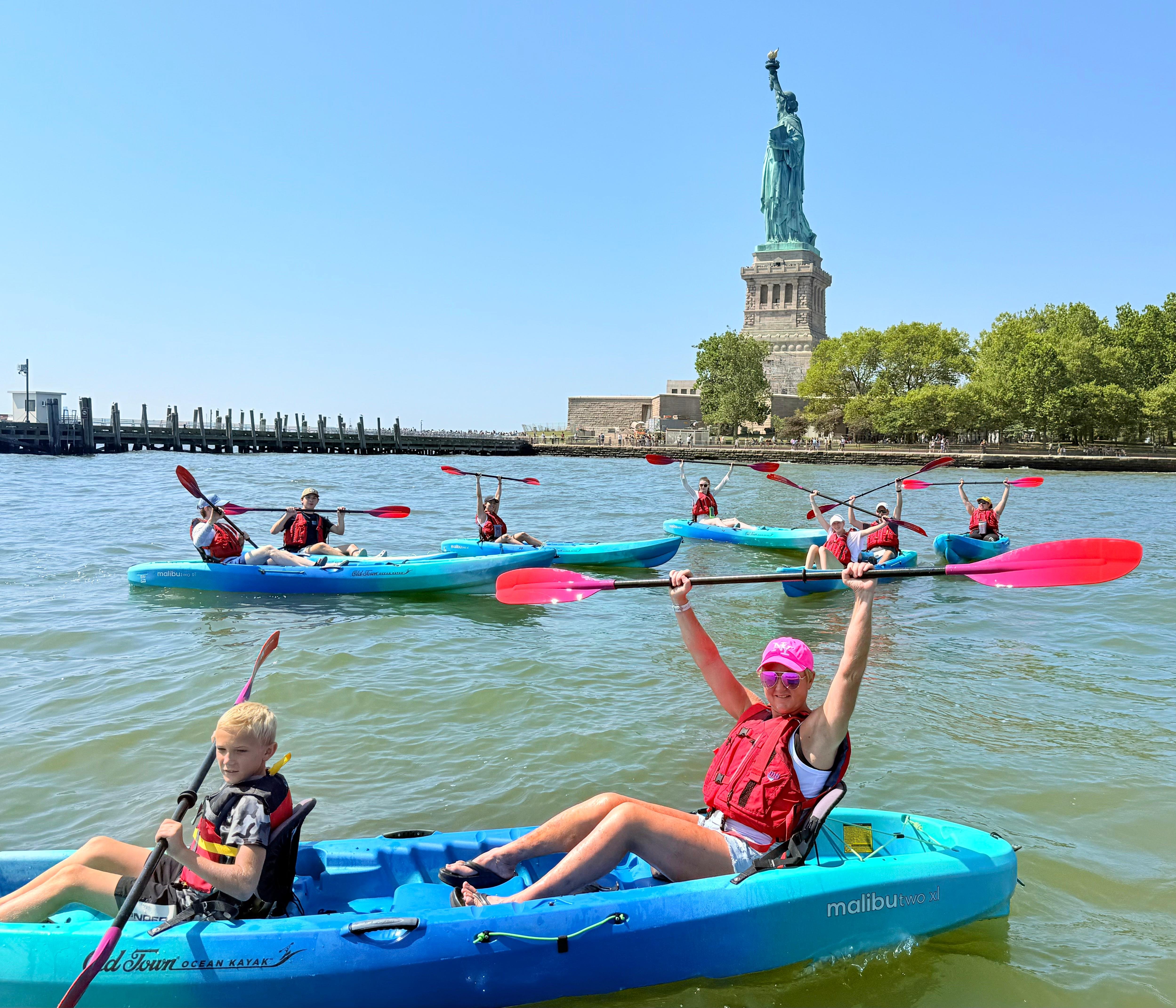 Hudson River Kayak Adventure to Statue of Liberty