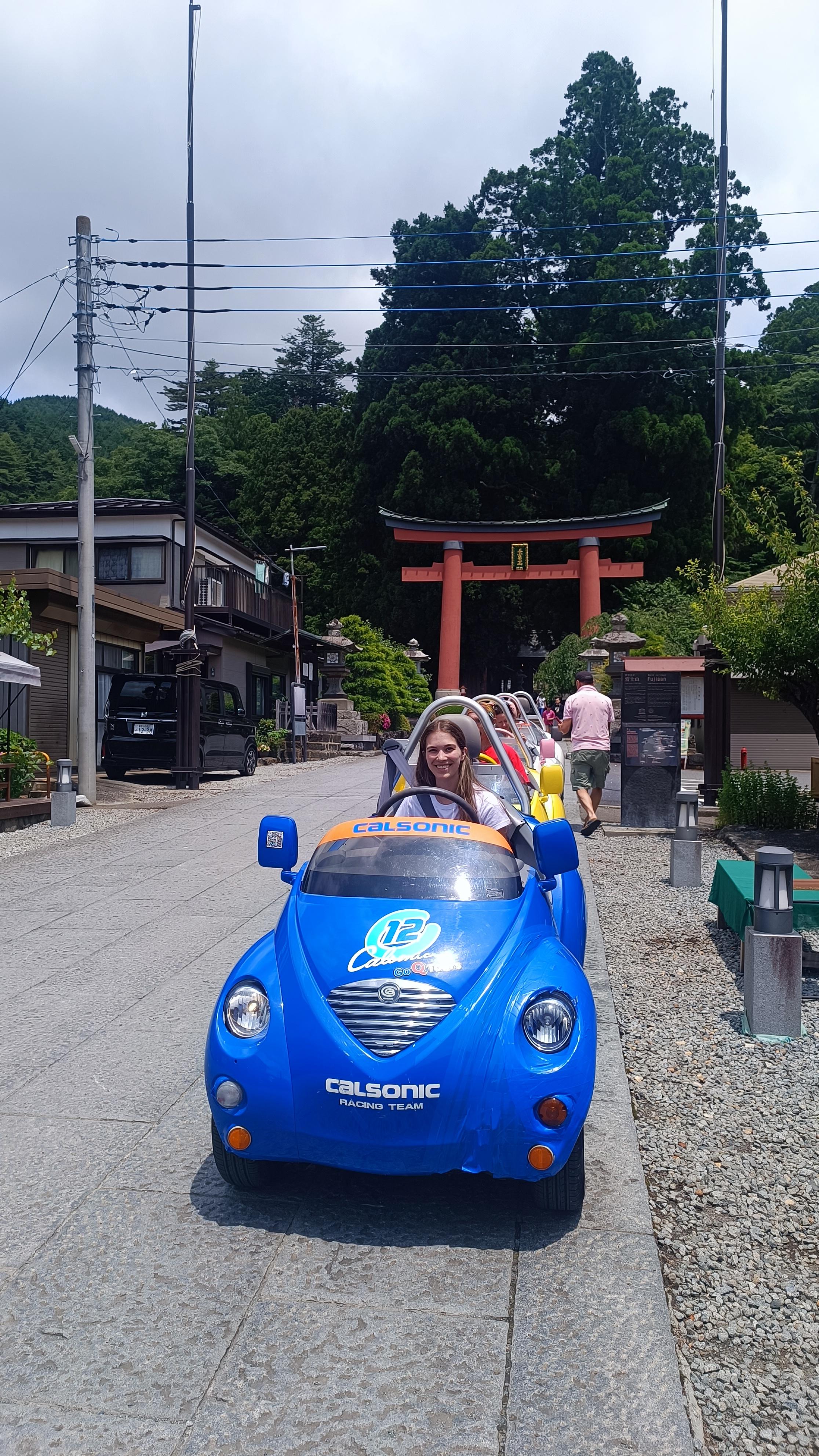 Lake Kawaguchiko Electric Mini Car Guided Tour