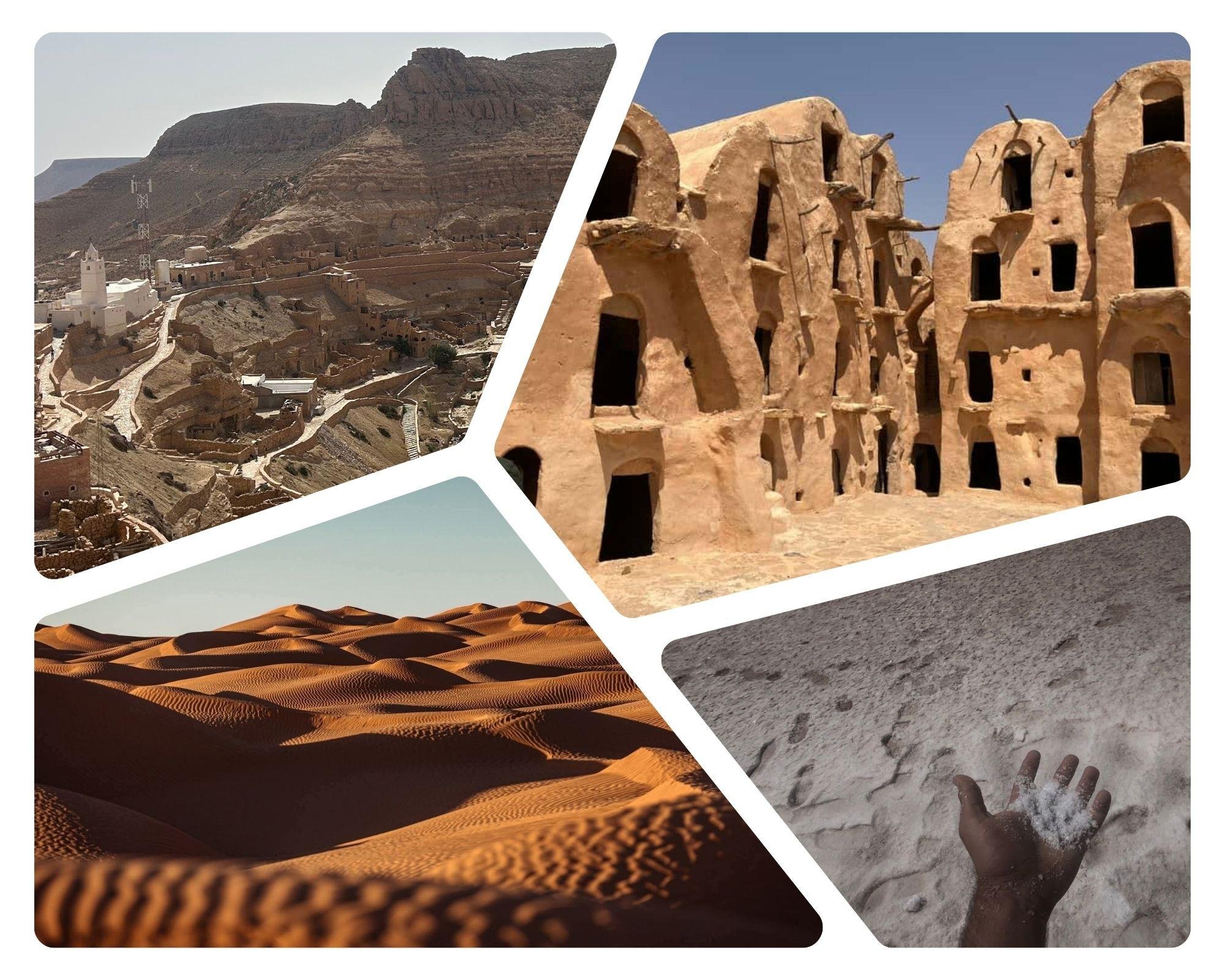 Sahara Desert Adventure: Ksar Ghilane, Guermassa Village & Tataouine Ksours