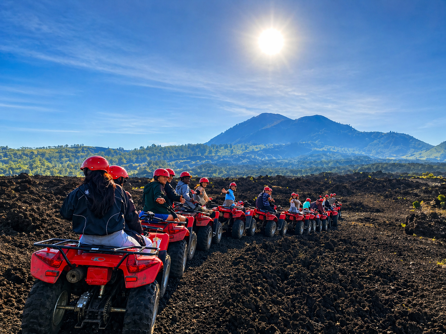 Bali Mt. Batur Black Lava ATV Quad Bike Ride