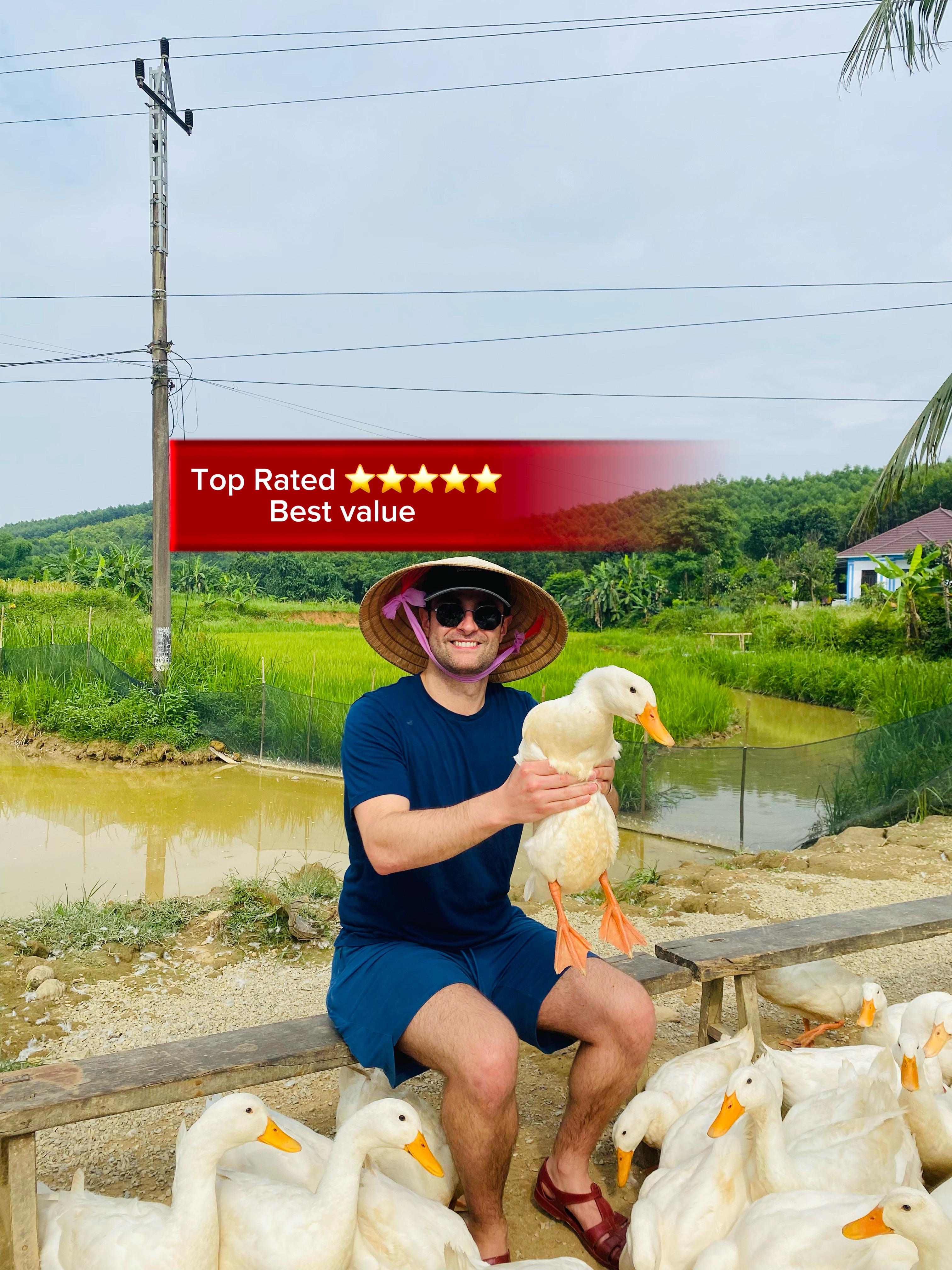 Paradise Cave, Dark Cave Zipline & Duck Farm Adventure