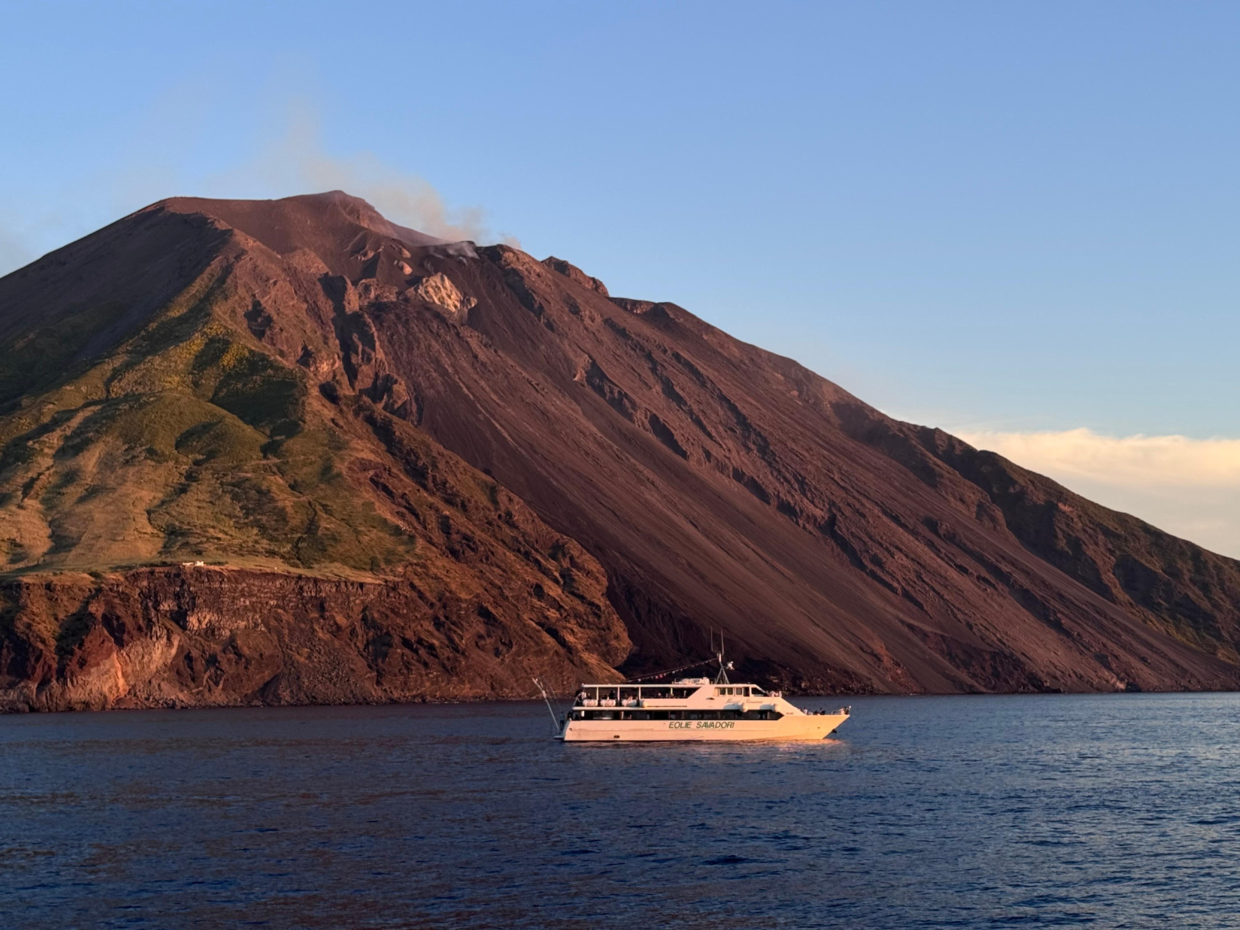 Aeolian Islands Day Trip: Lipari, Panarea & Stromboli by Night from Tropea
