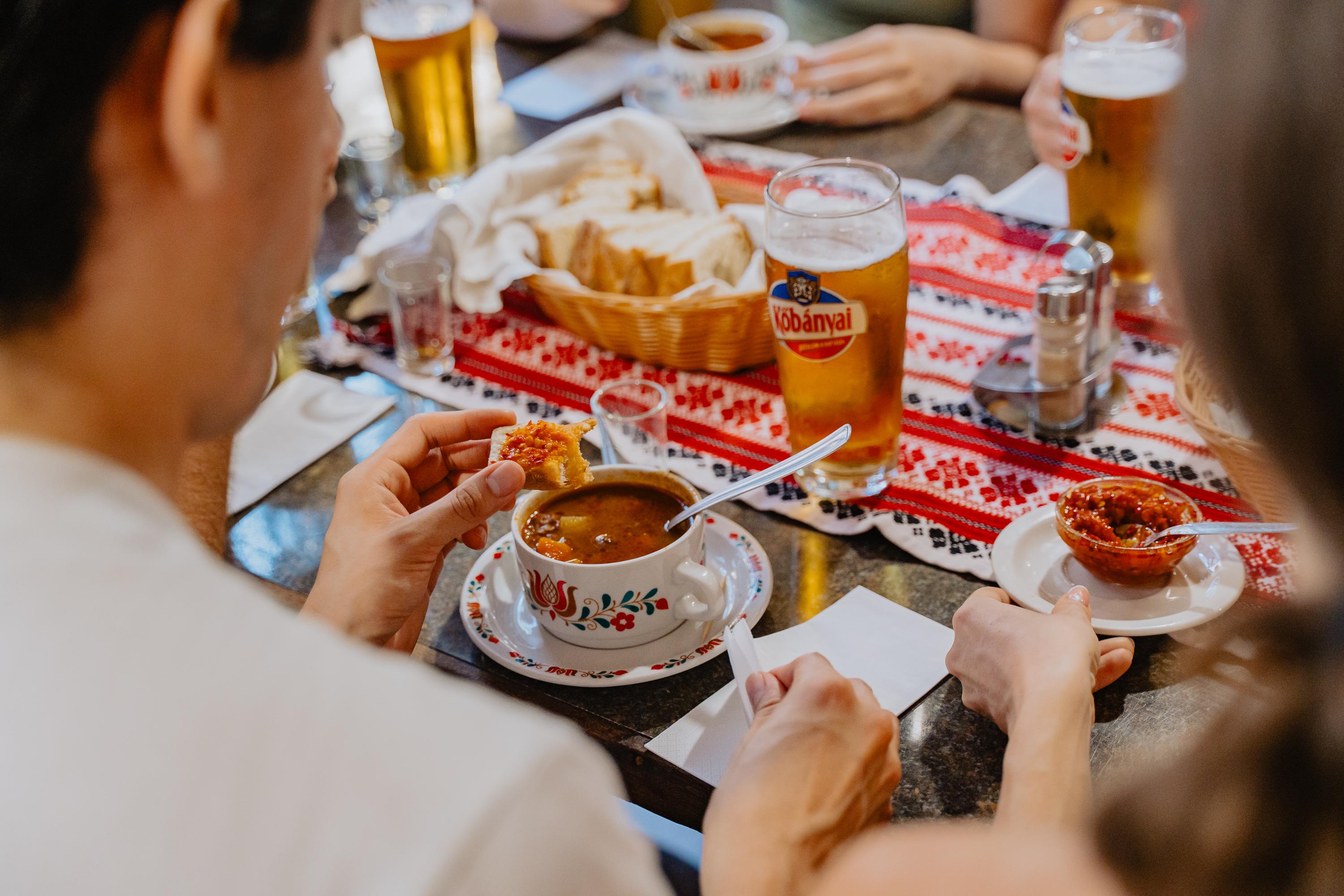 Budapest Culinary Journey: Market to Tavern Food & Wine Experience