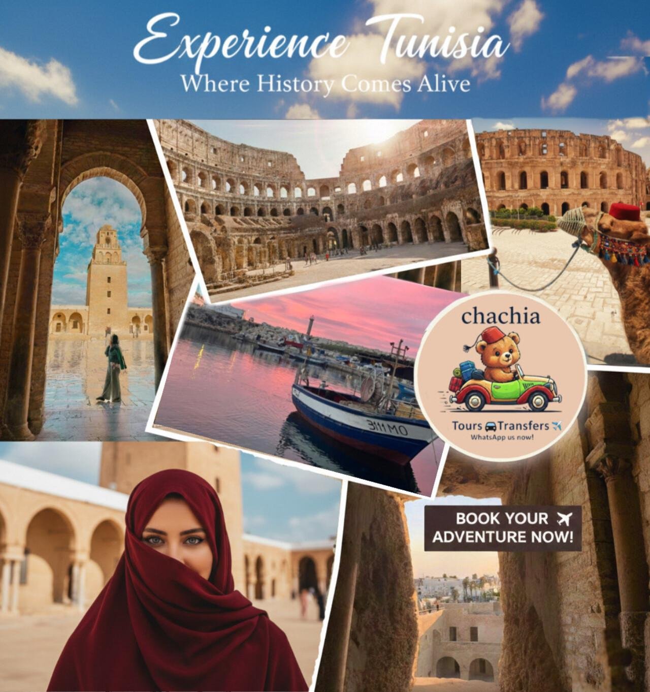 Premium Day Trip: Kairouan, El Jem & Monastir or Sousse