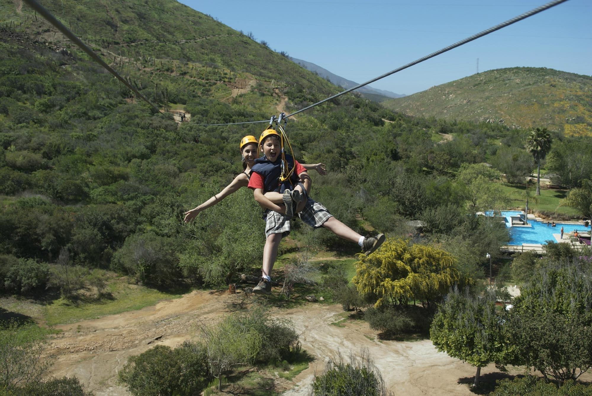 Ensenada Private Zipline & Canopy Adventure at Las Cañadas