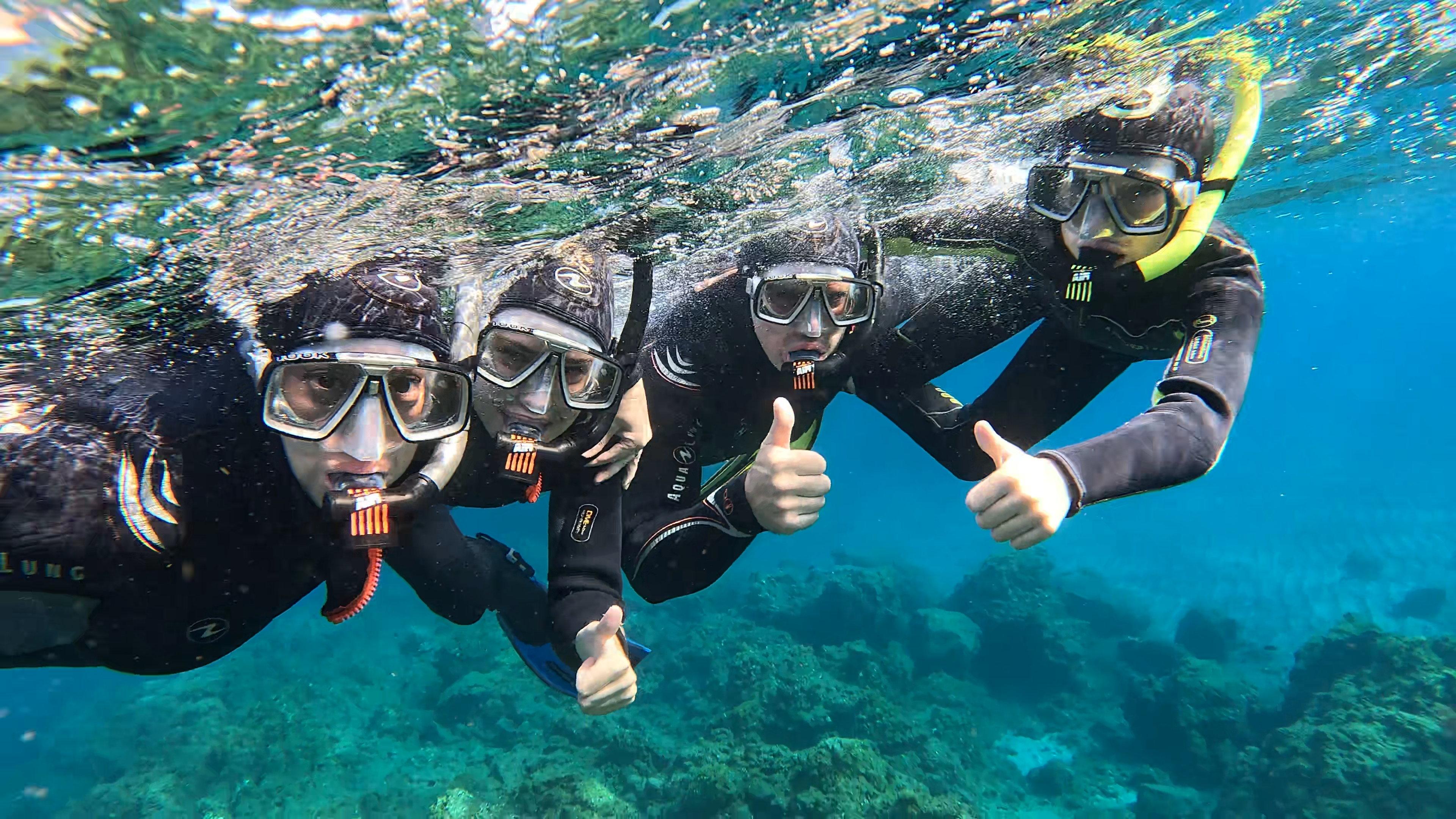 Marine Protected Area Snorkeling with Sea Turtles
