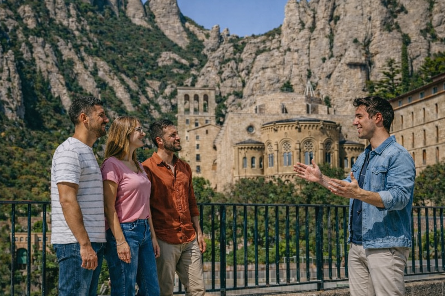 Montserrat Half-Day Tour with Hotel Pickup