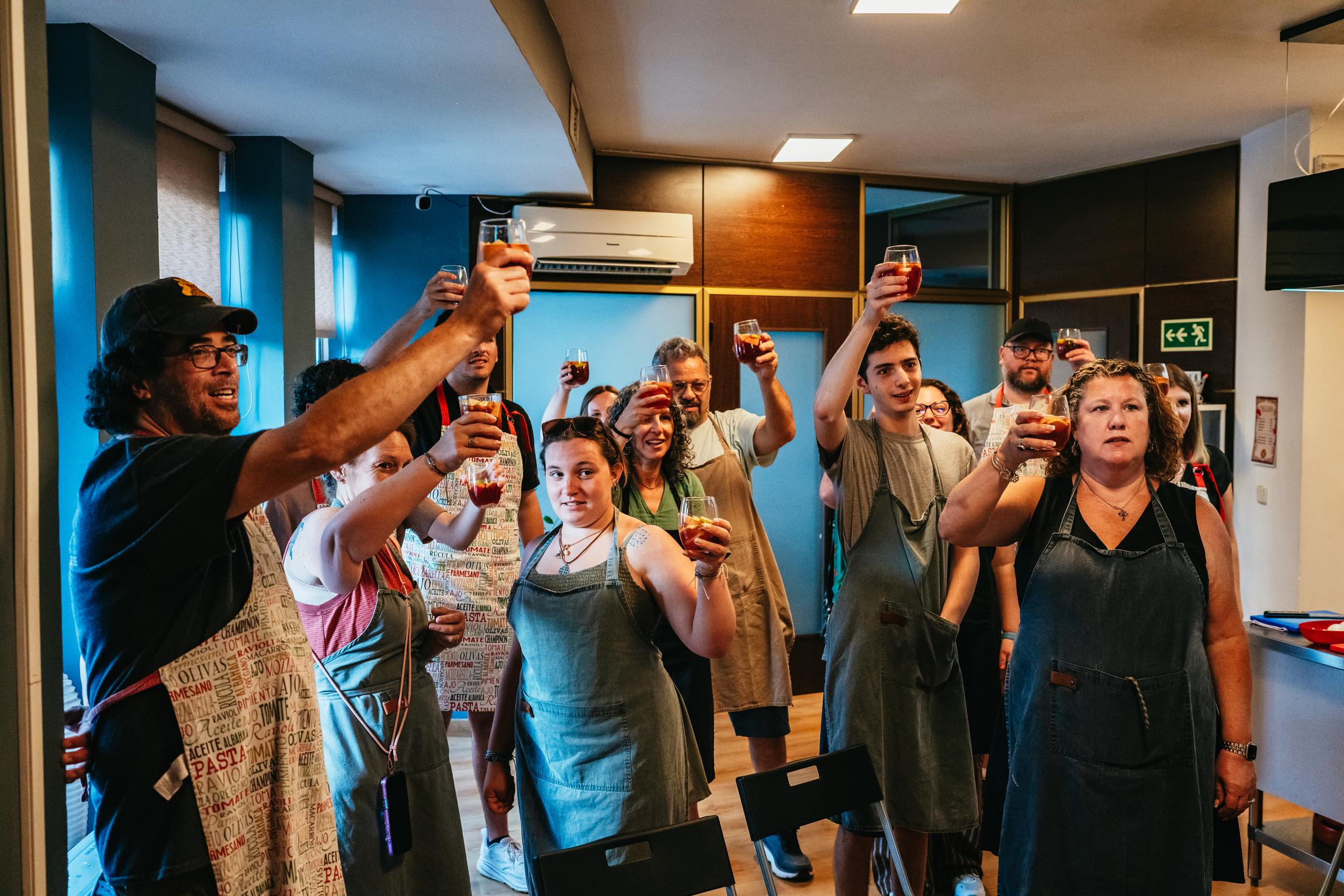 paella cooking class in Madrid — photo 14