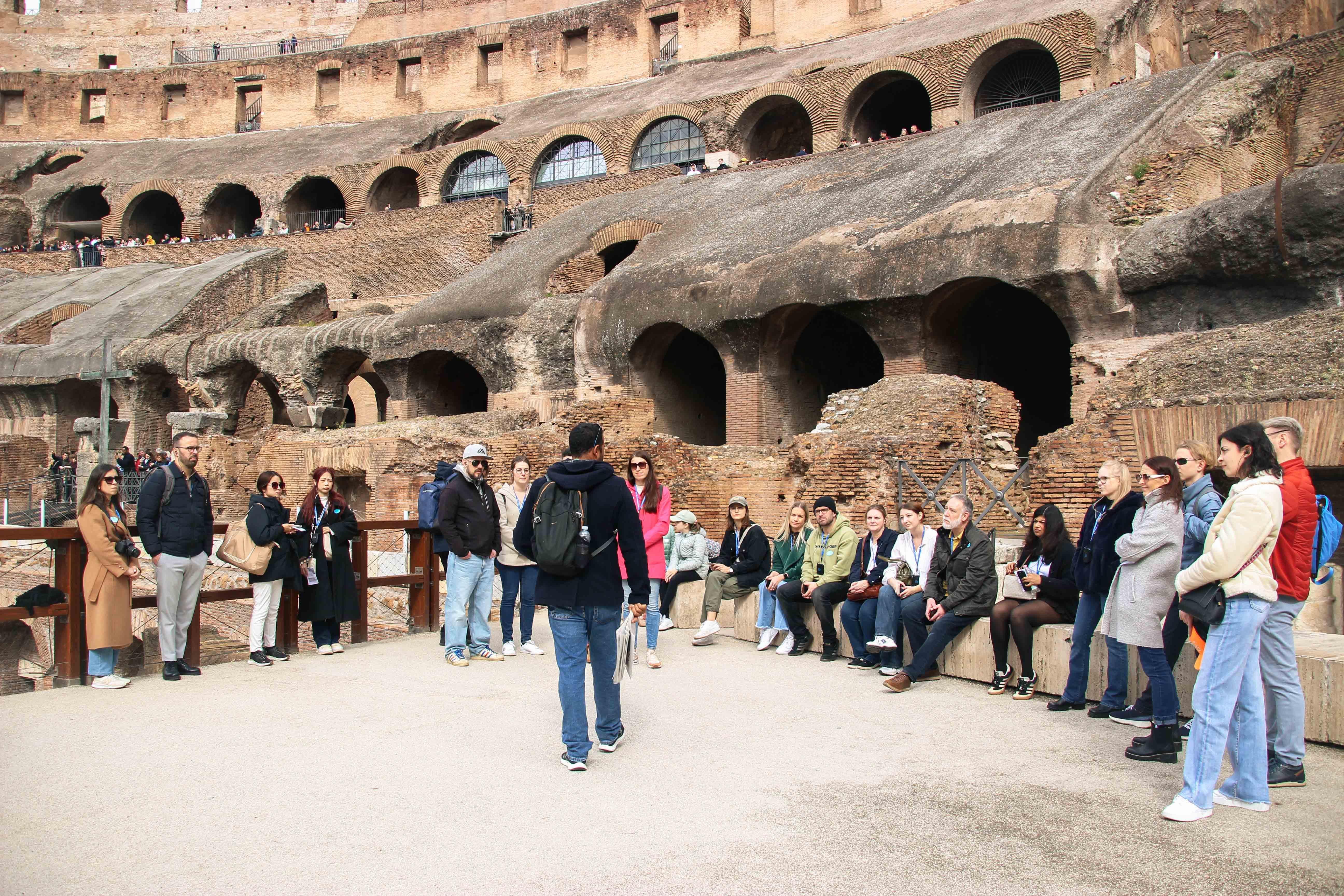 Rome Colosseum Arena, Roman Forum & Palatine Hill VIP Tour