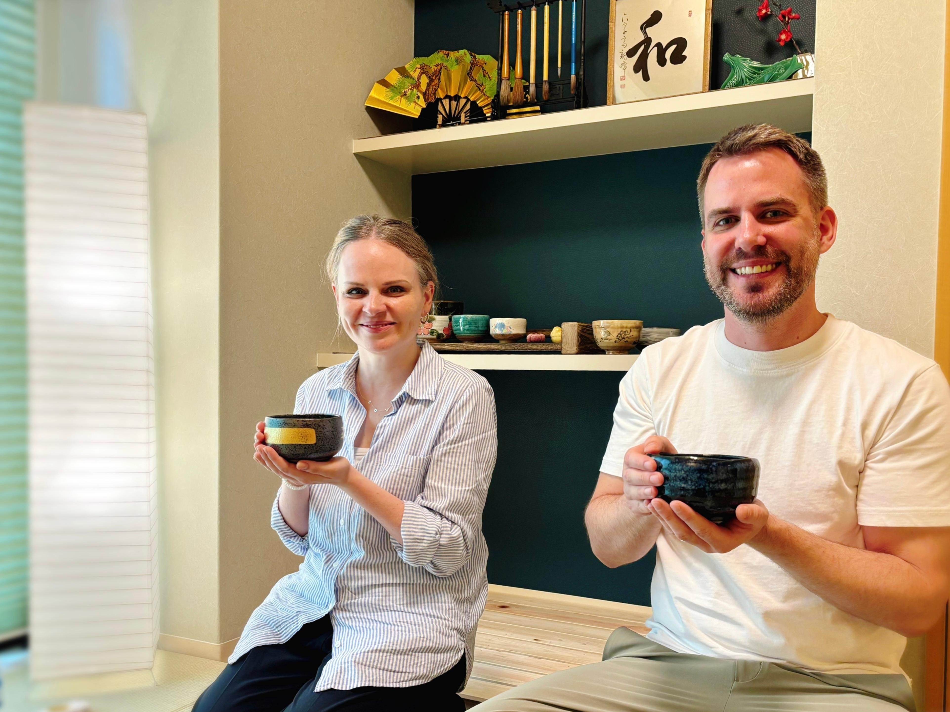 Private Calligraphy and Matcha Tea Ceremony in Osaka