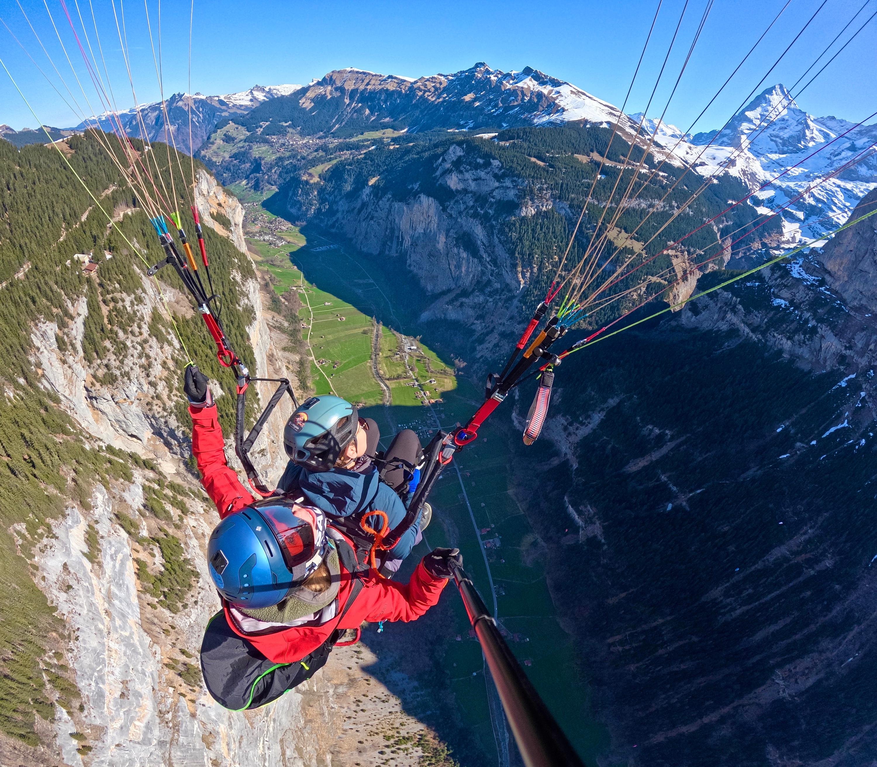 Mürren Paragliding Panorama Tandem Flight
