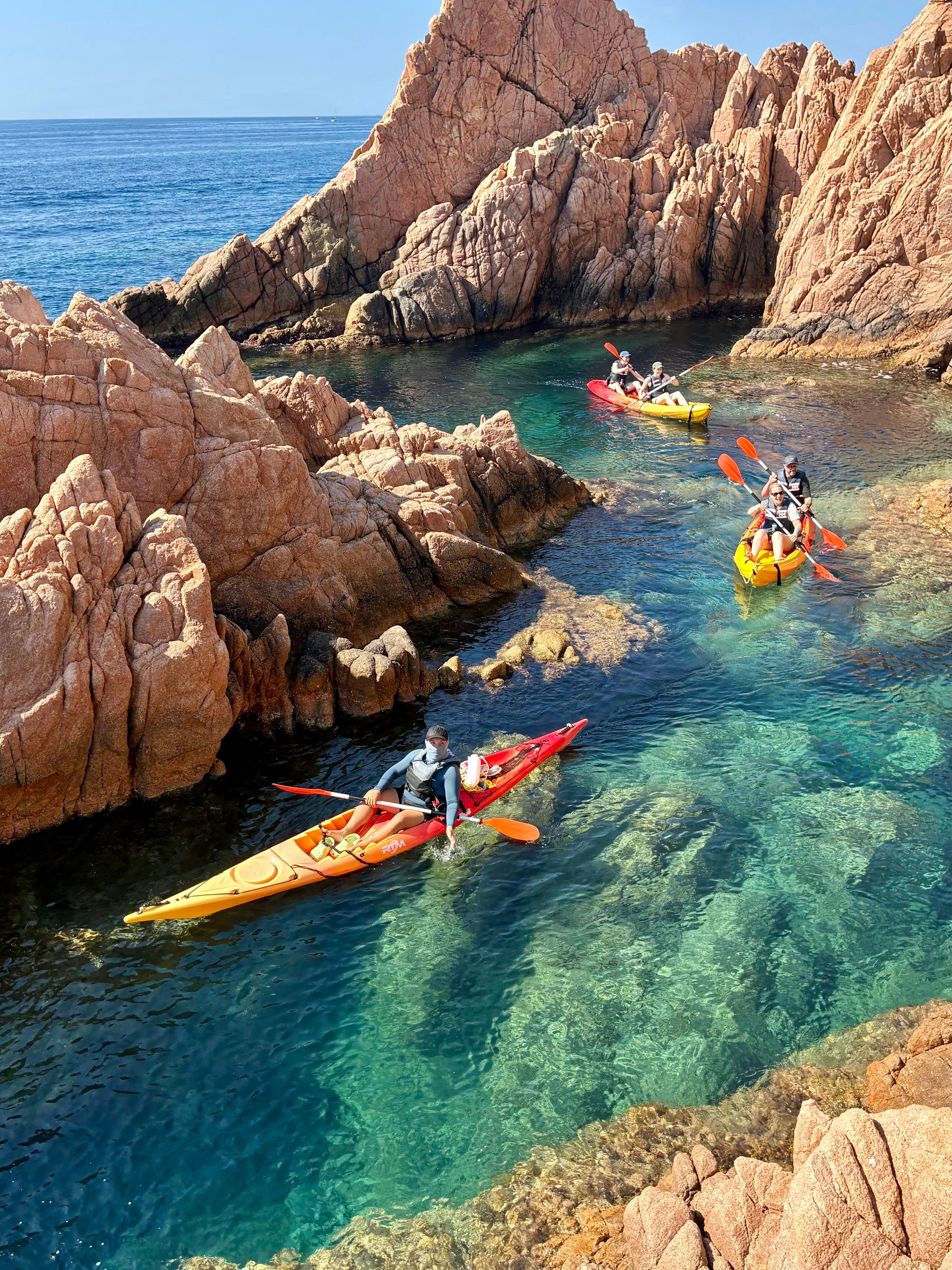 Costa Brava Kayak & Snorkel Adventure from Barcelona