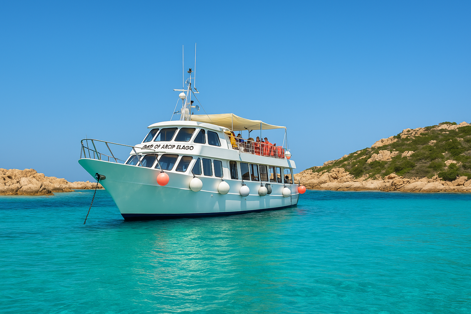 La Maddalena Archipelago Full-Day Boat Excursion