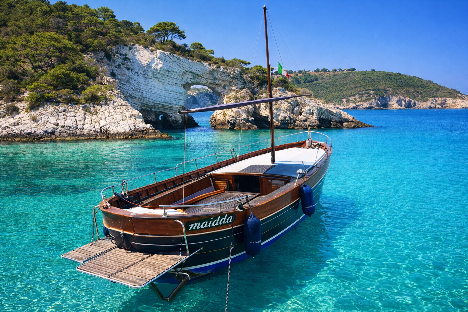 Vieste Coastal Cruise: Caves, Coves & Baia delle Zagare