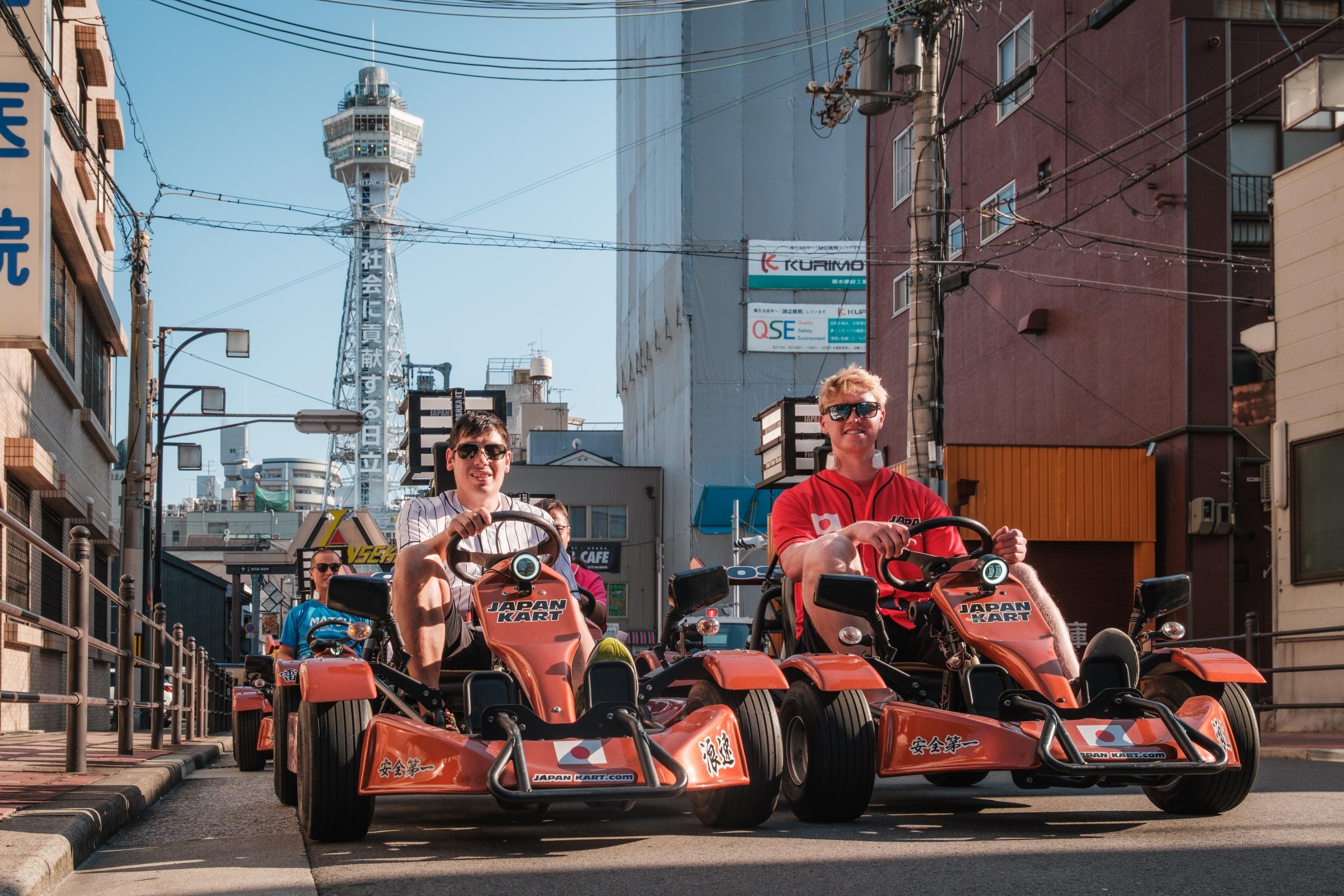 Osaka Street Go-Kart Tour with Guide