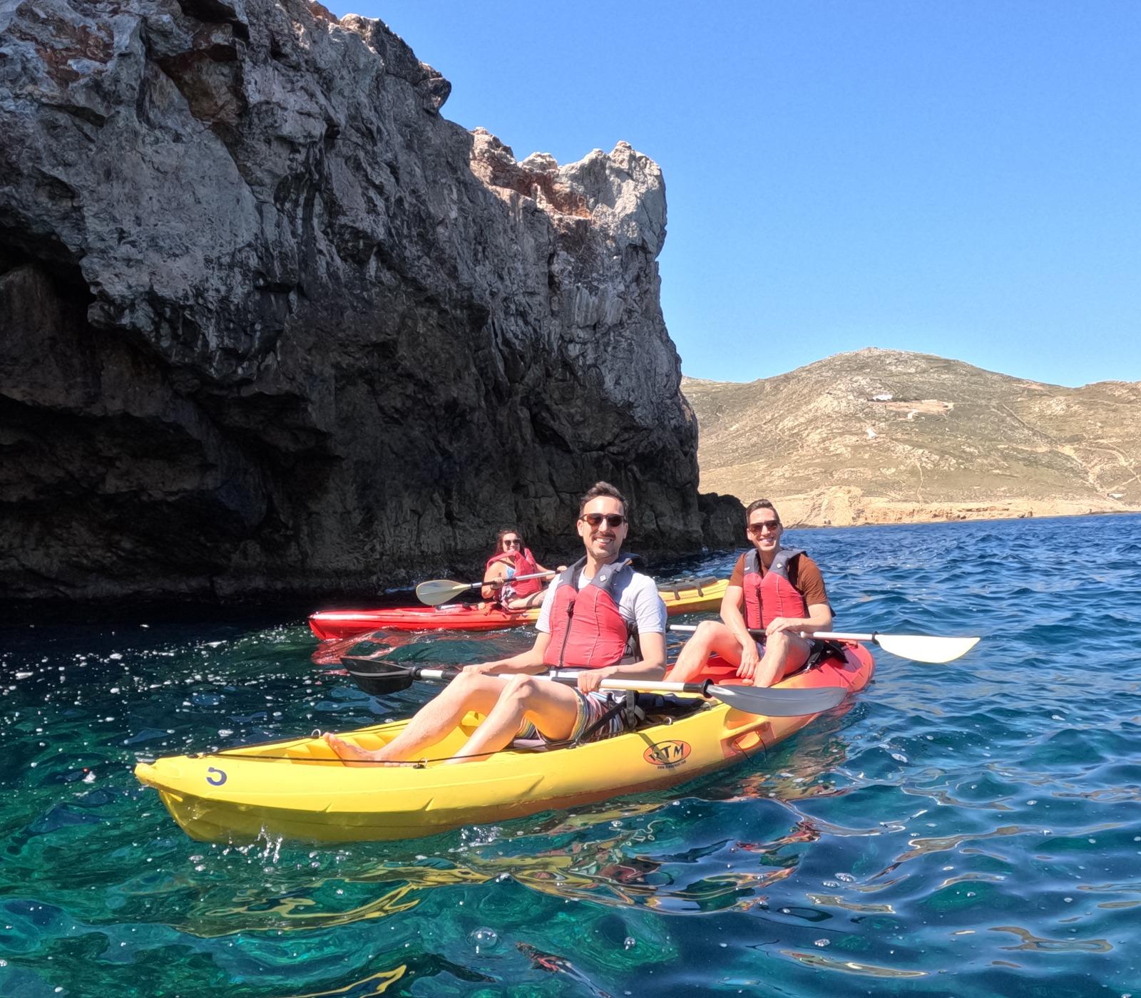 Mykonos Secluded Coastal Sea Kayaking & Snorkeling Adventure