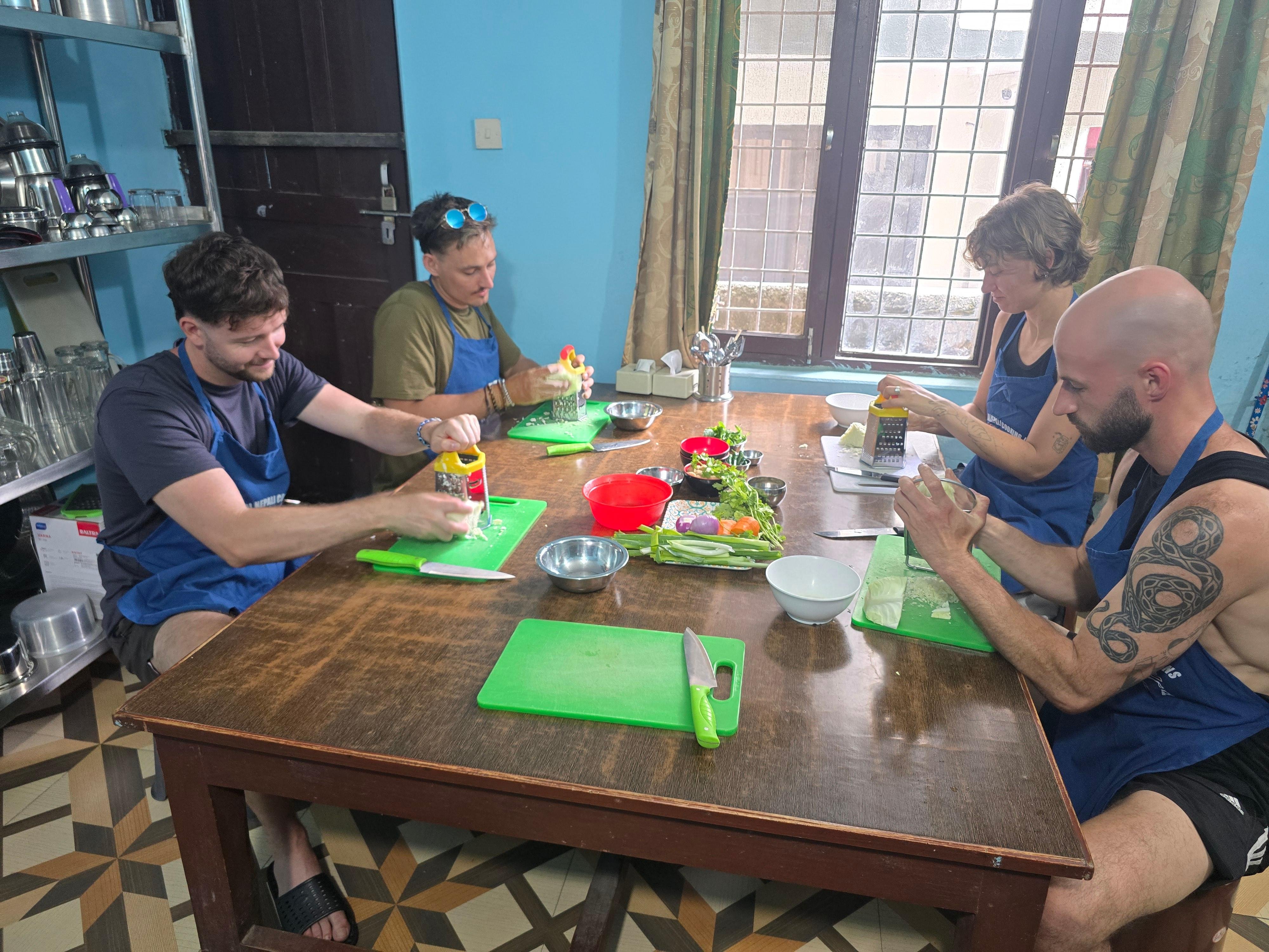 Pokhara Nepali Cooking Class & Local Market Tour