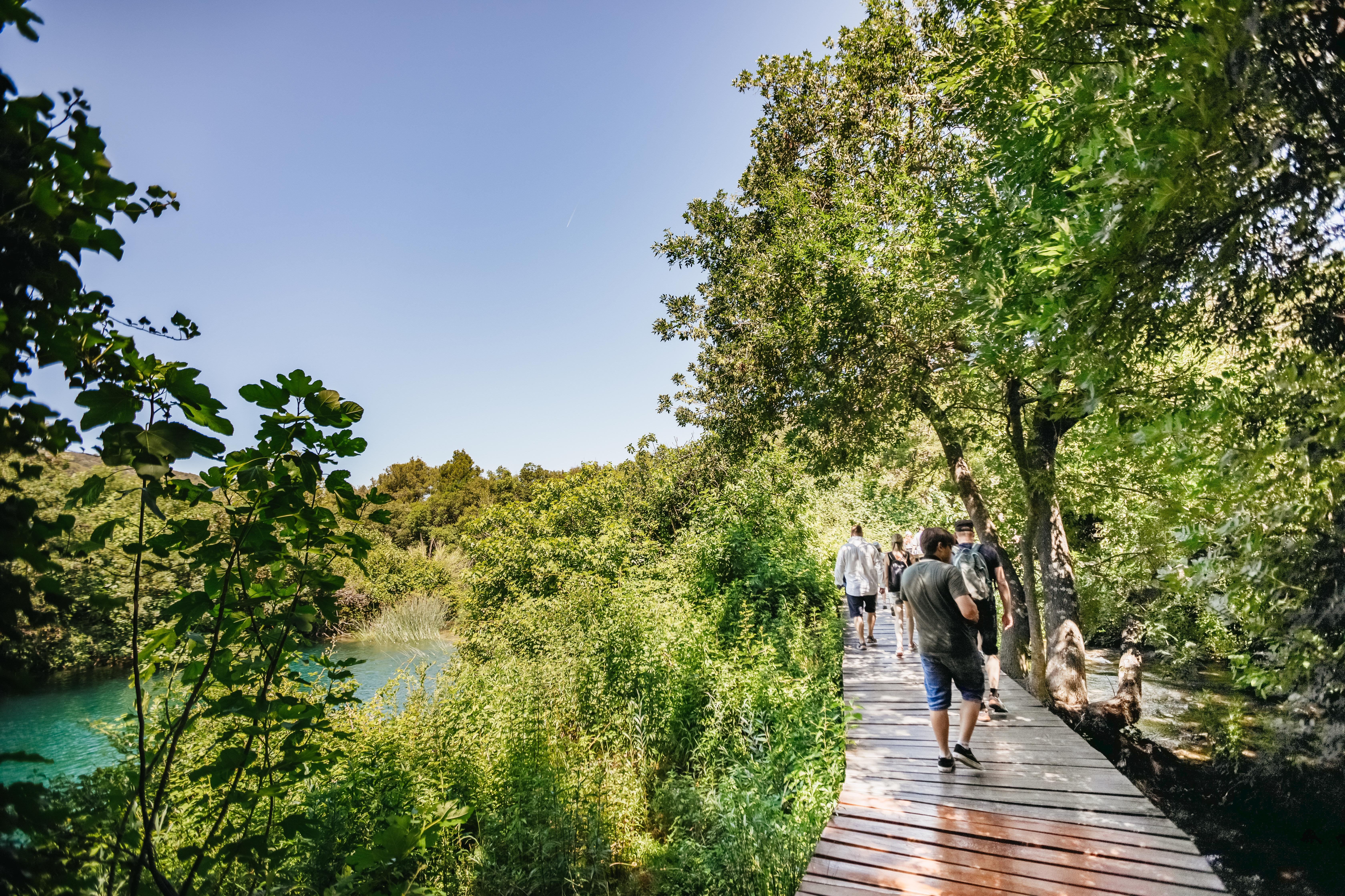 Split: Krka Waterfalls, Boat Cruise & Primosten Swim