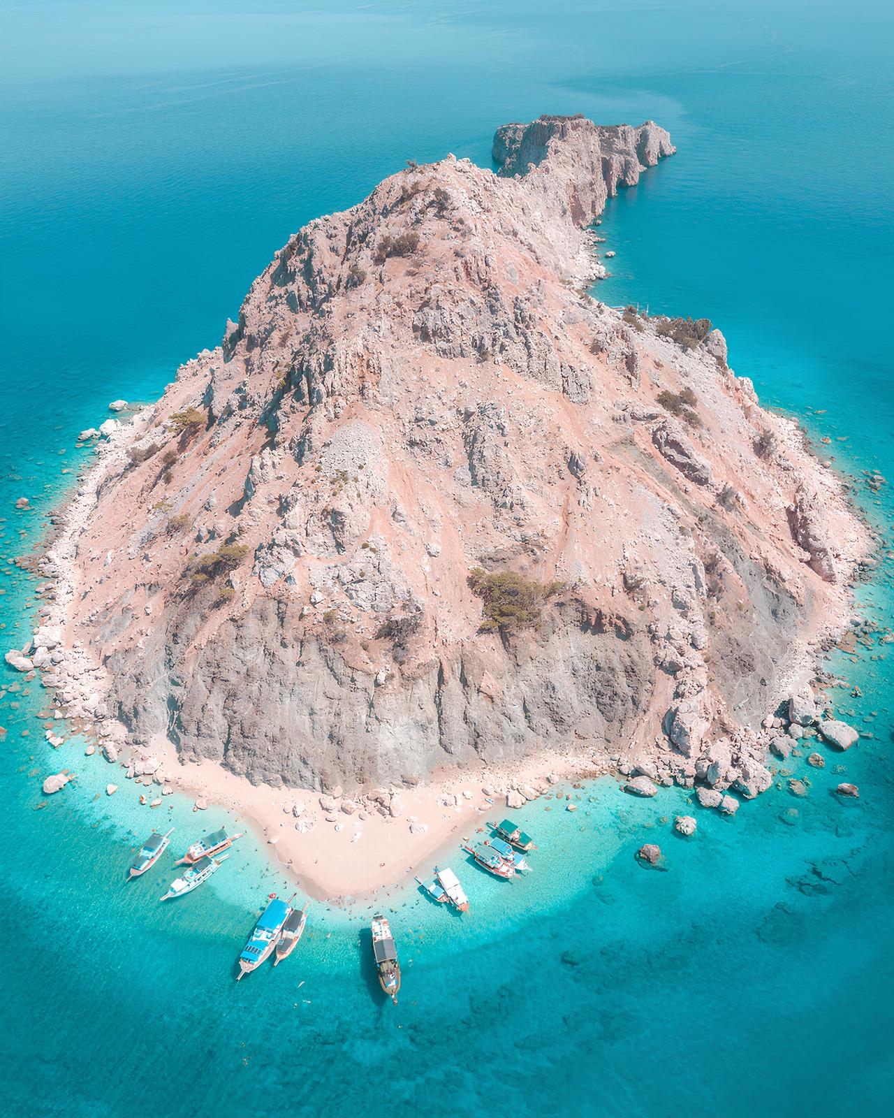 Suluada Island Full-Day Boat Tour from Side, Antalya & Kemer