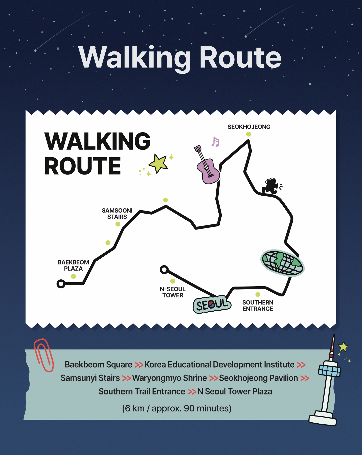 N Seoul Tower Global Night Walk 2026