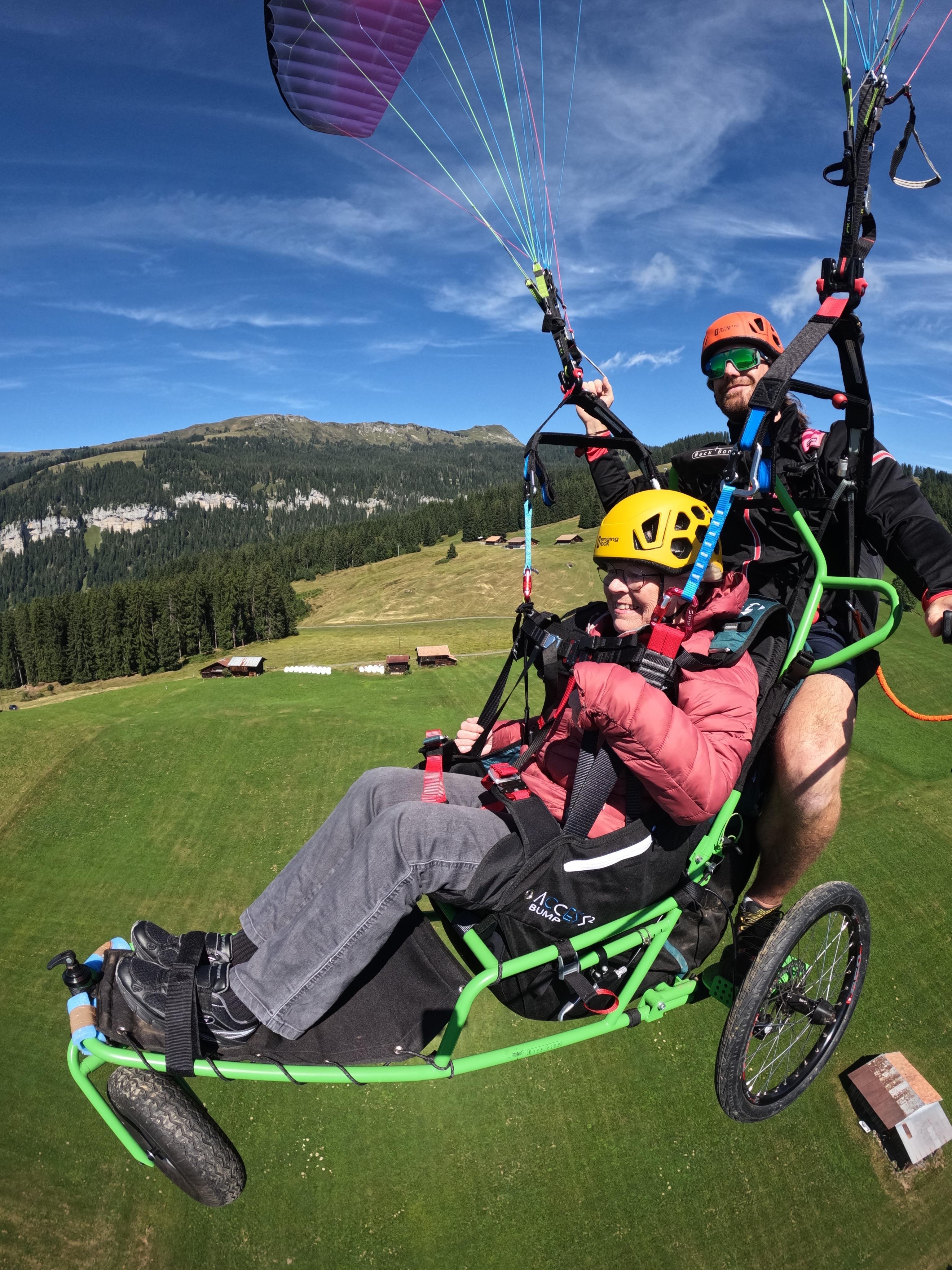 Accessible Tandem Paragliding Flight in Interlaken