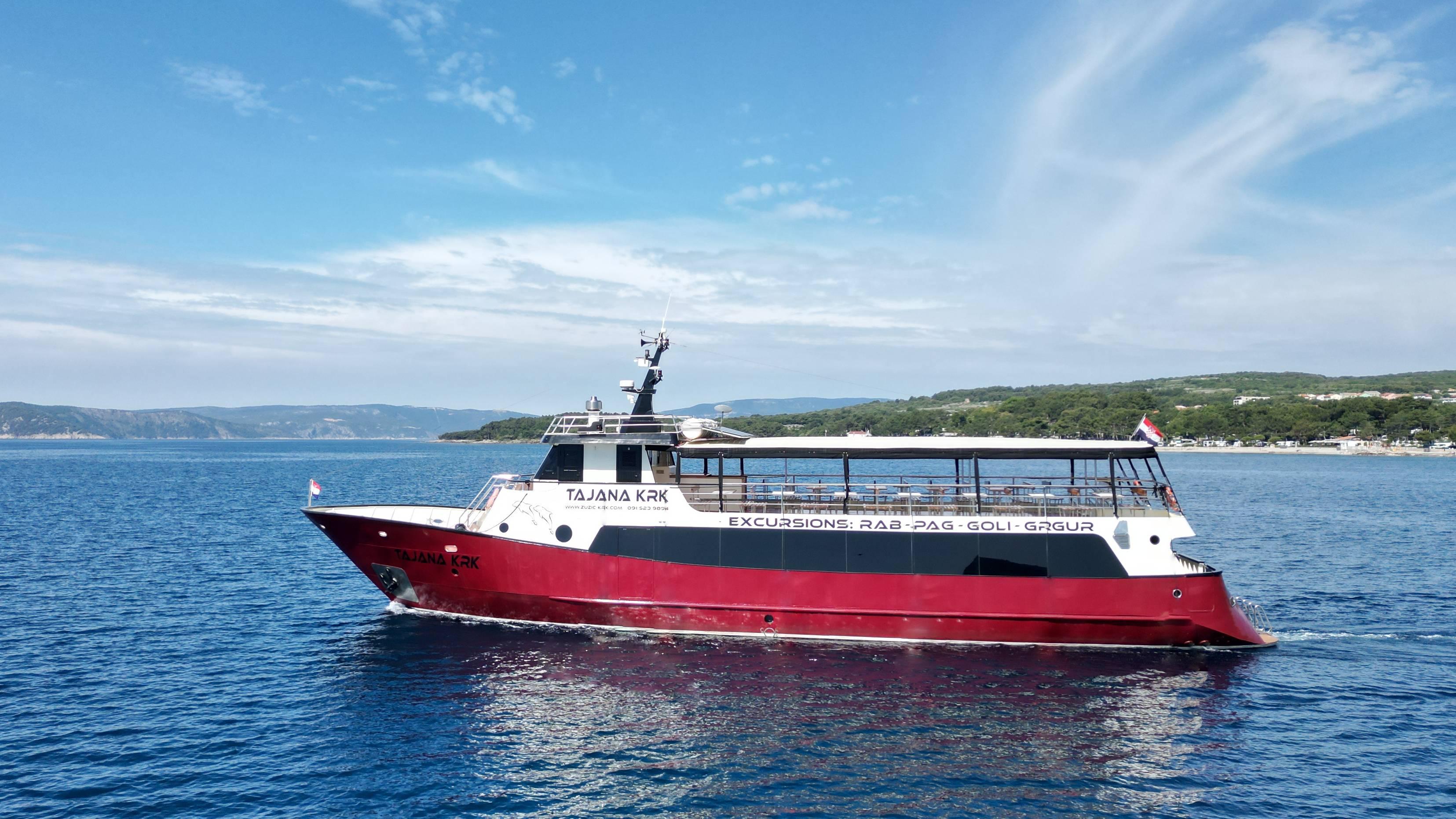 Island-Hopping Cruise: Rab & Pag with Guided Tours and Lunch