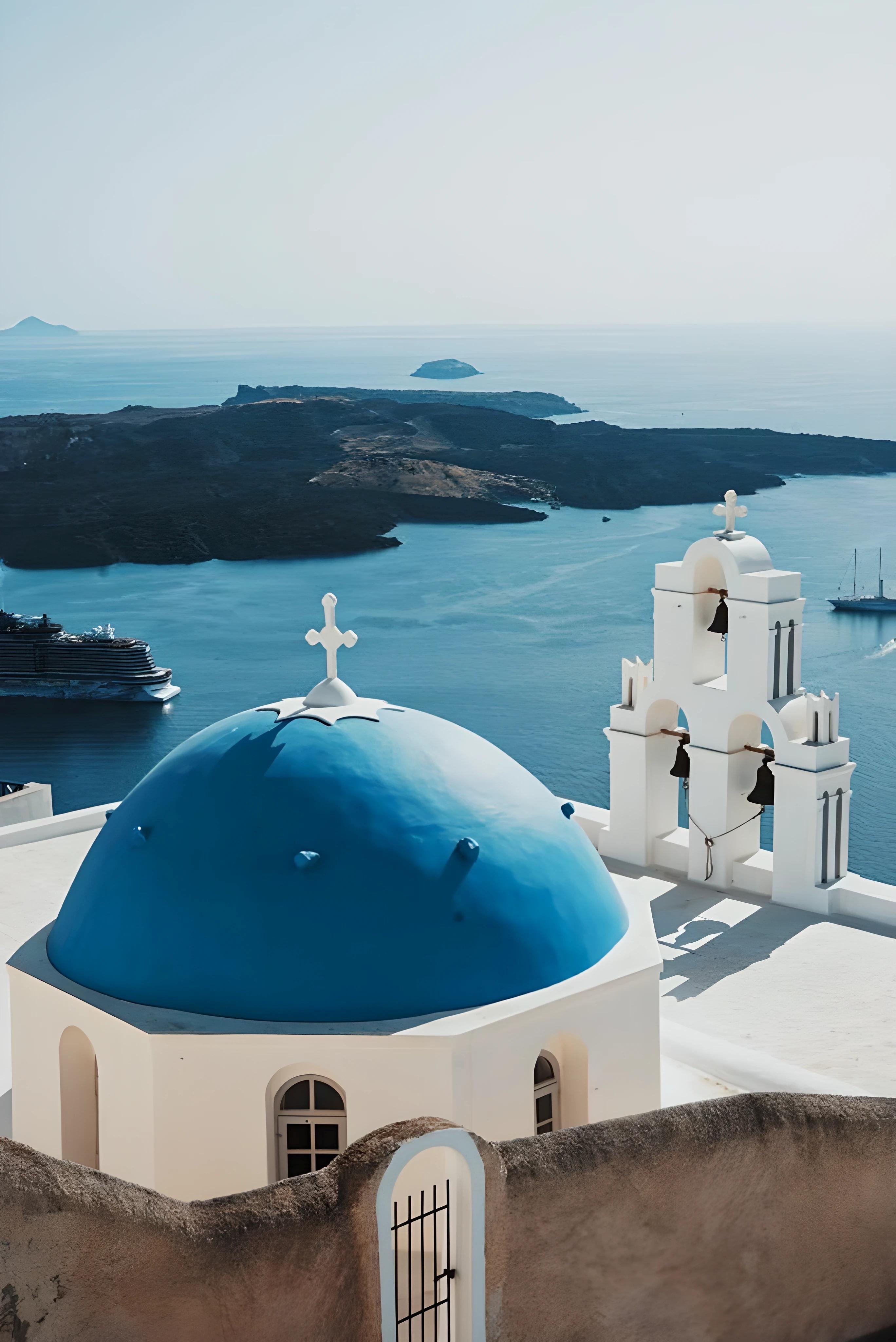 Private Santorini Highlights Tour with Pickup