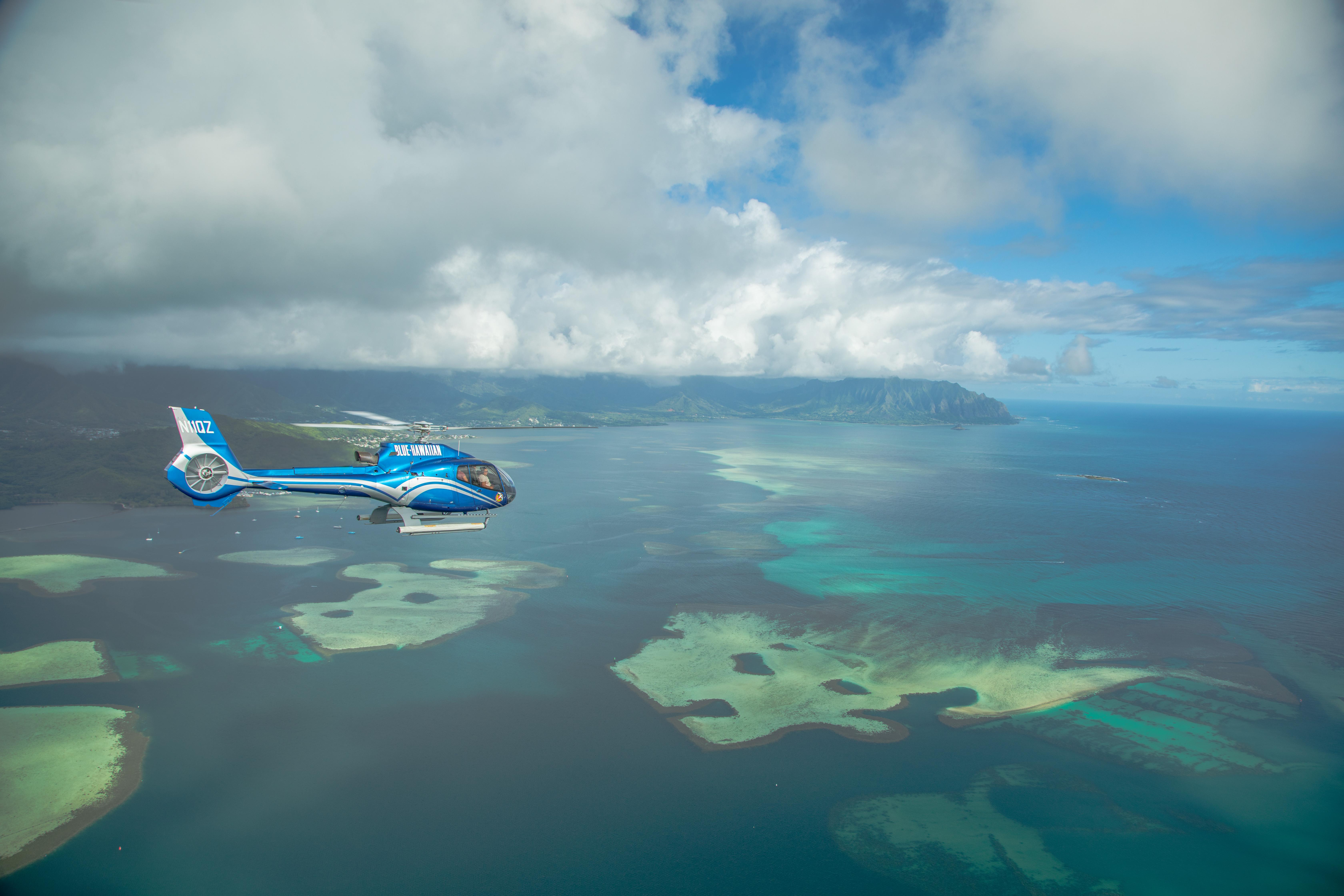 North Shore Helicopter Flight from Turtle Bay