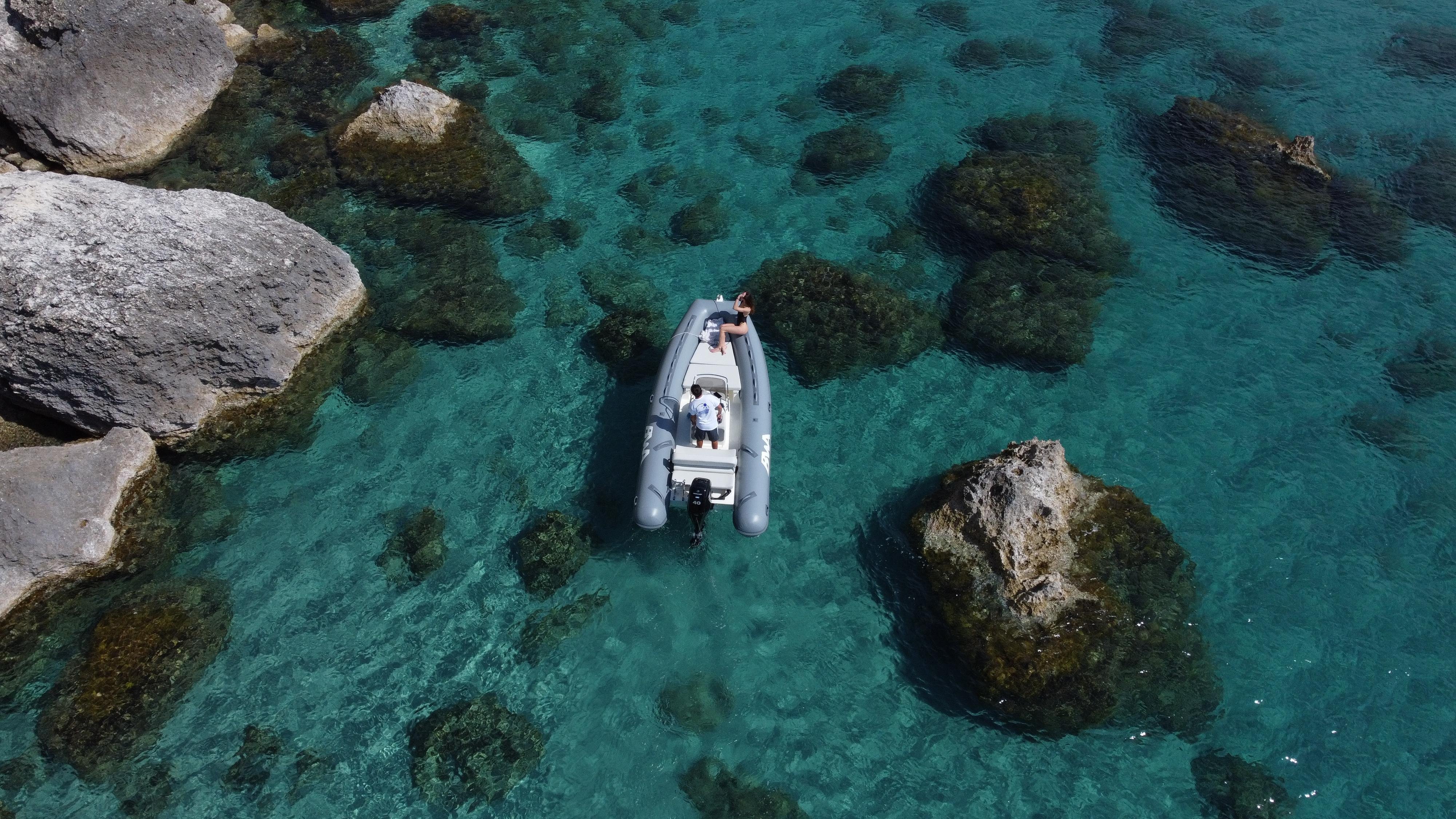 Self-Drive Boat Adventure with Snorkeling in Cagliari