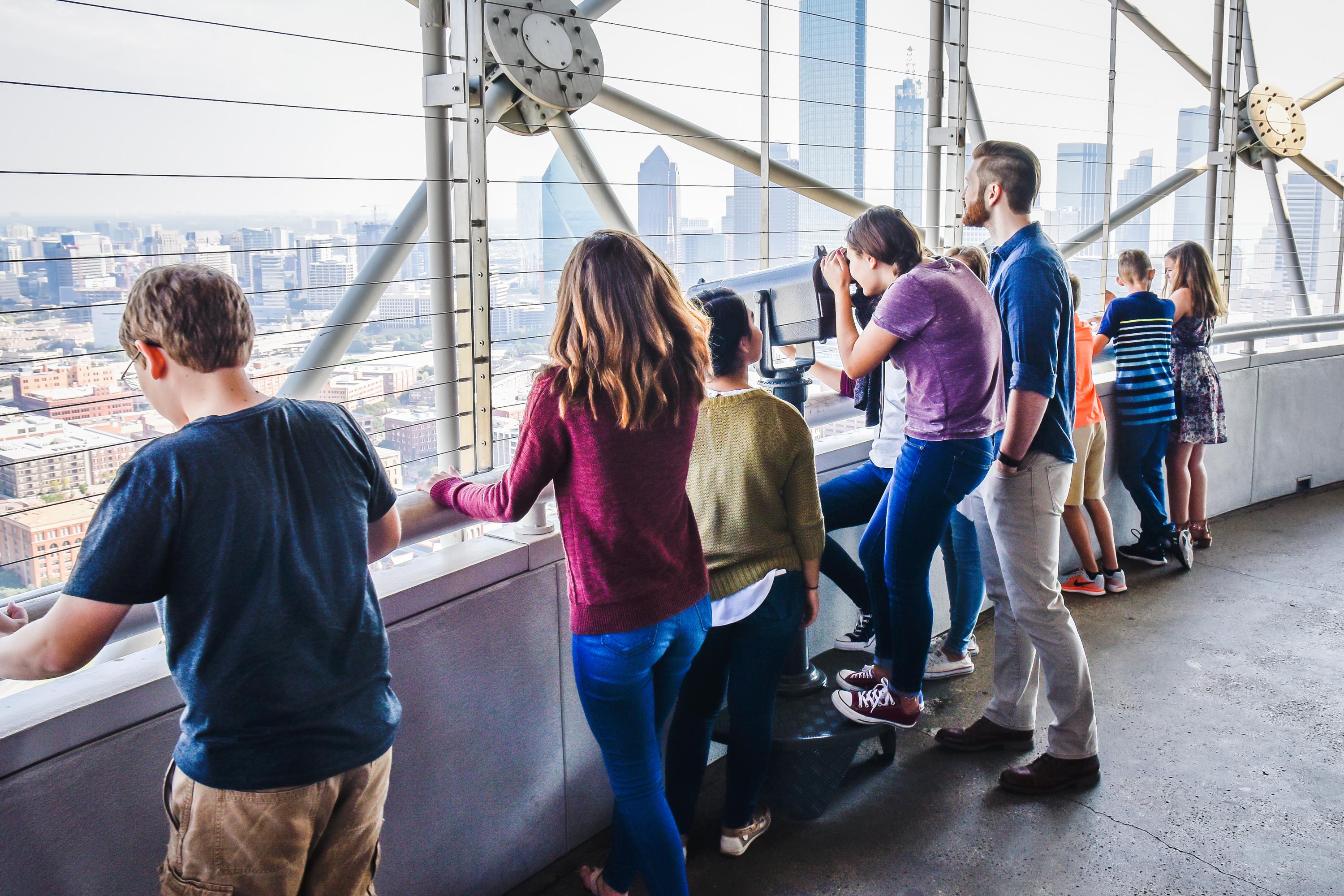 Reunion Tower GeO-Deck Observation Experience