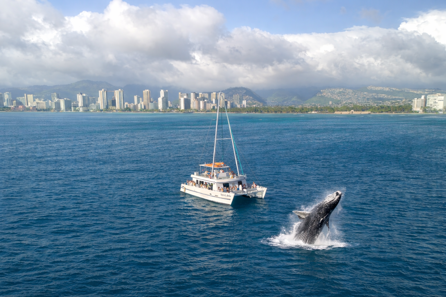 Waikiki Glass-Bottom Whale Watching Voyage