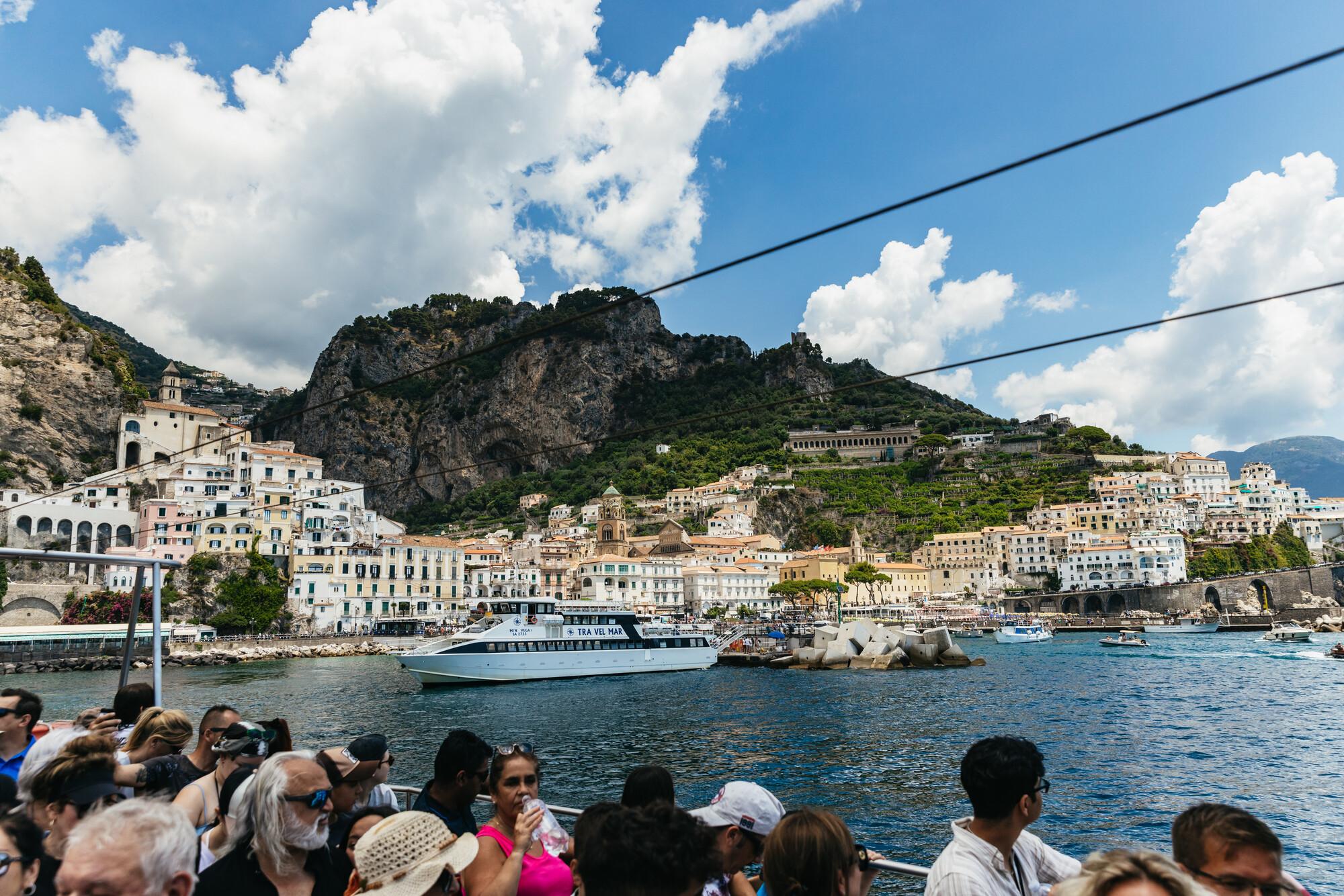 Rome to Amalfi Coast & Positano Day Trip with Optional Boat Cruise