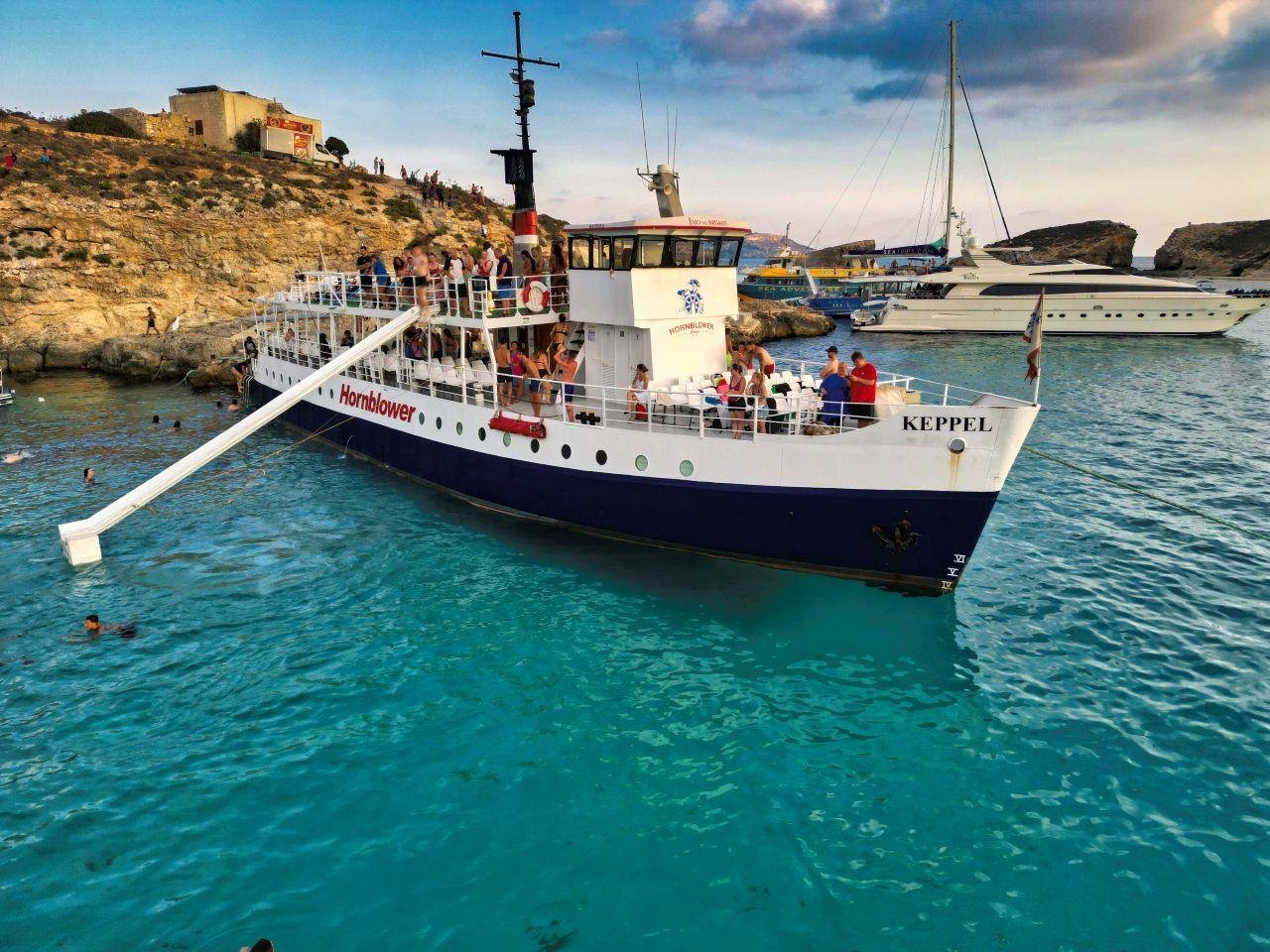 Blue Lagoon Evening Cruise with Water Slides